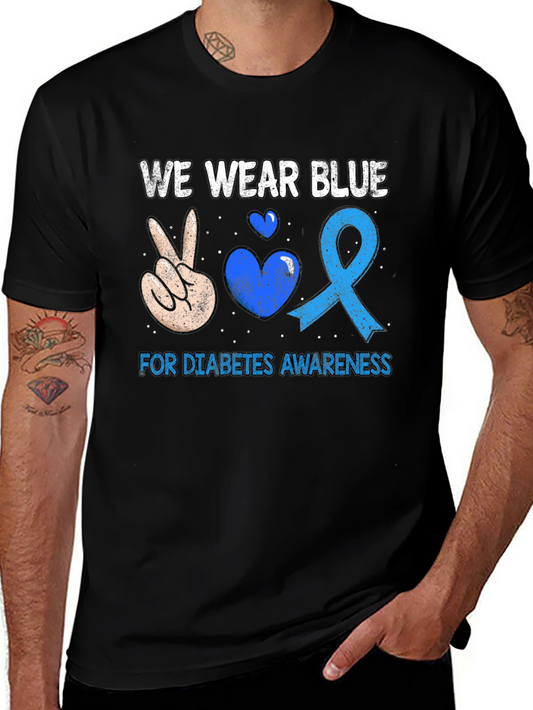 Diabetes Awareness T-Shirt - We Wear Blue