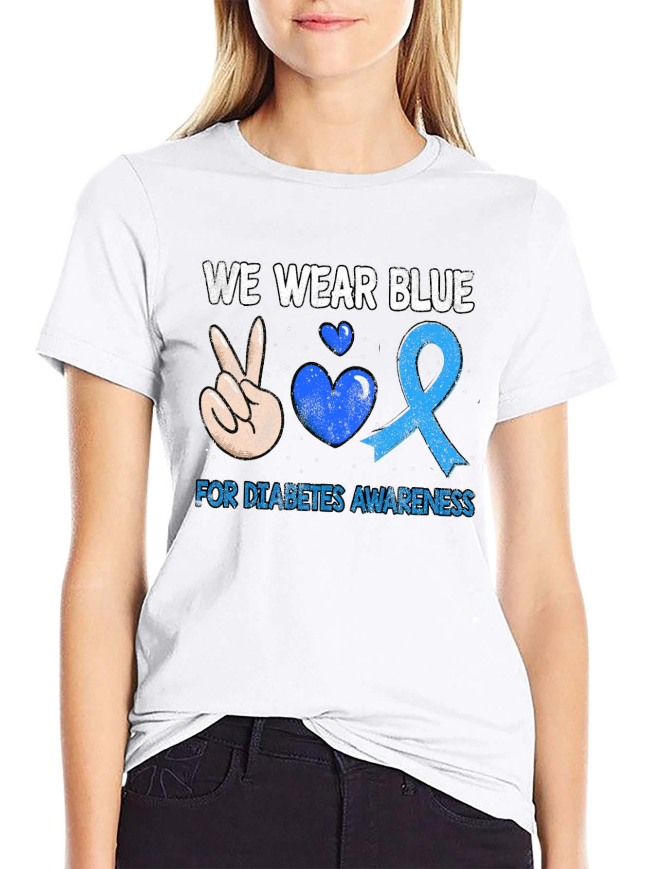 Diabetes Awareness T-Shirt - We Wear Blue