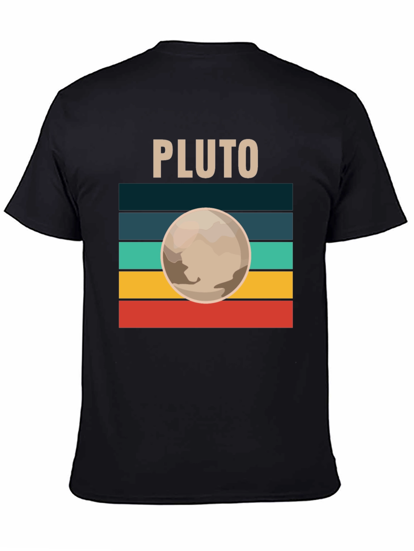 Retro Pluto T-Shirt - Space Lover Tee
