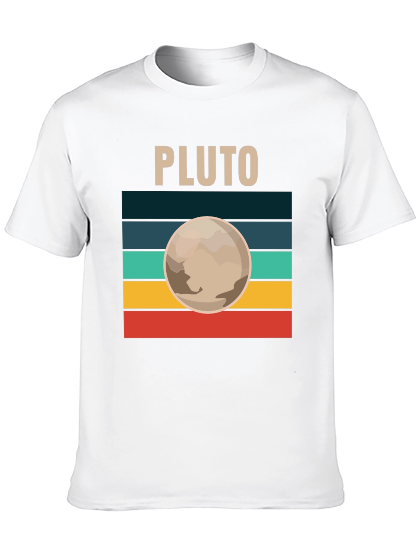 Retro Pluto T-Shirt - Space Lover Tee