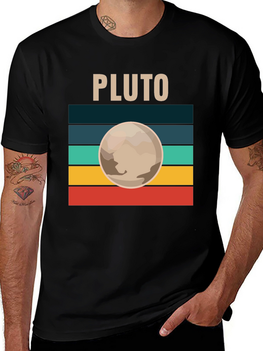 Retro Pluto T-Shirt - Space Lover Tee