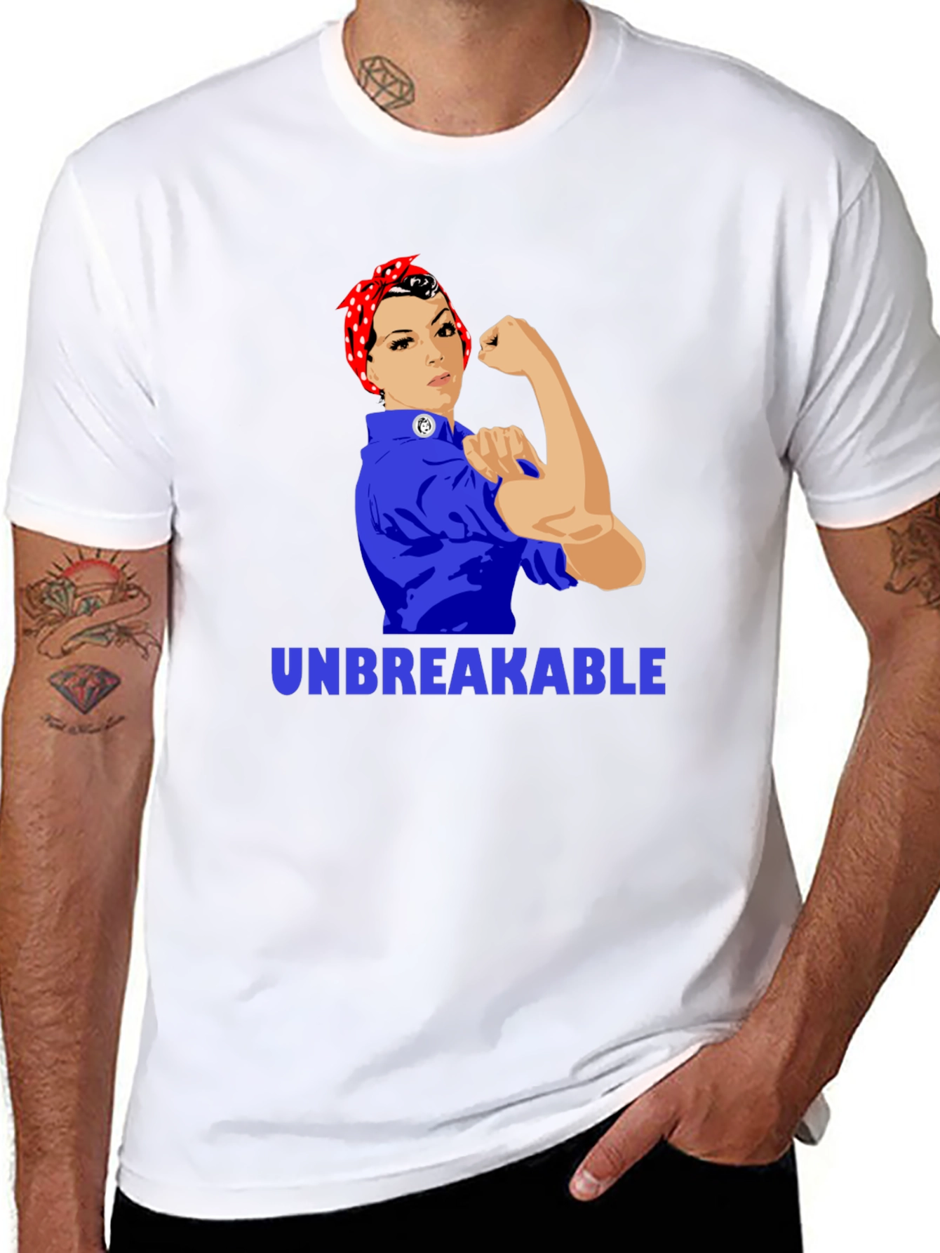 Rosie the Riveter Unbreakable T-Shirt