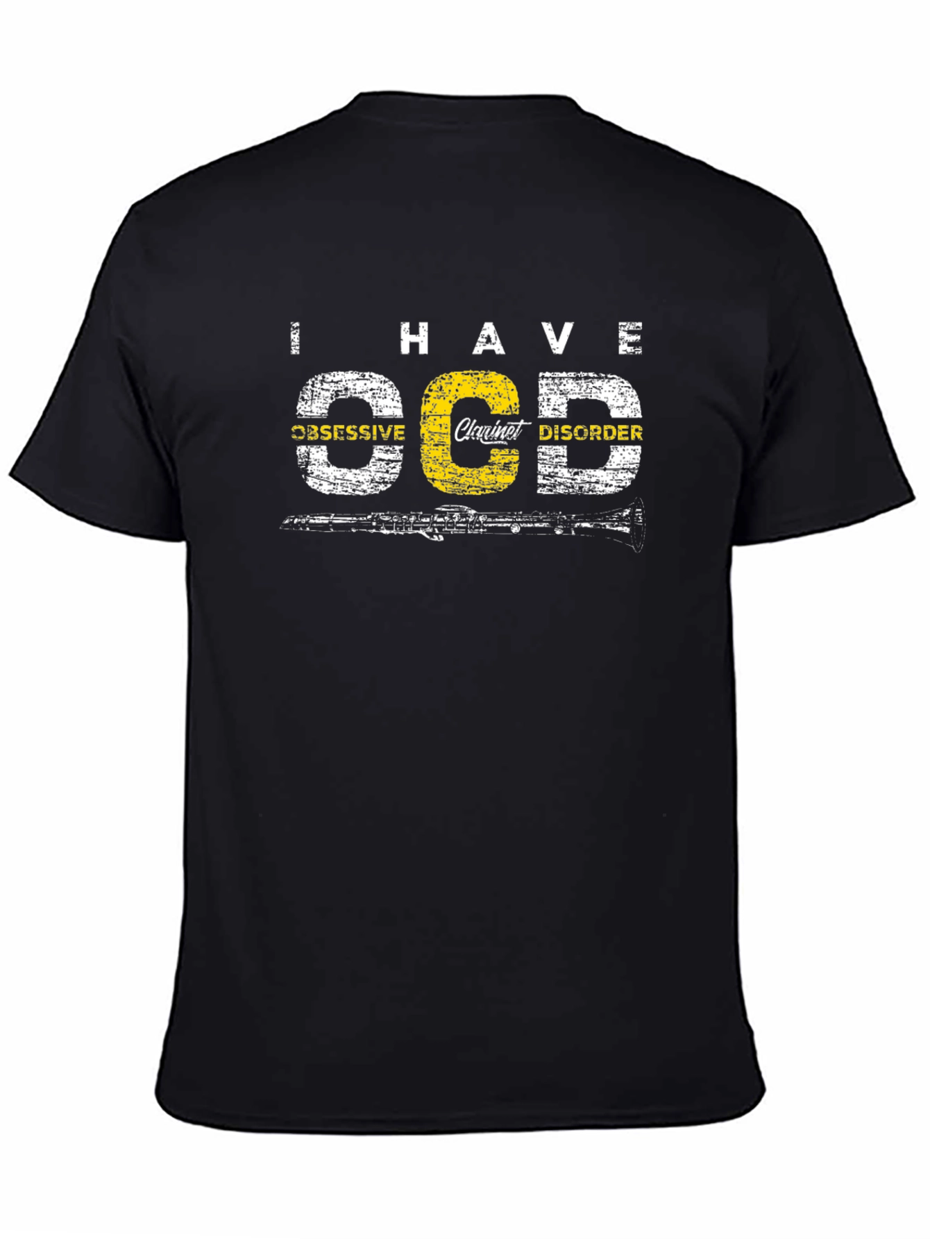I Have OCD Obsessive Clarinet Disorder T-Shirt