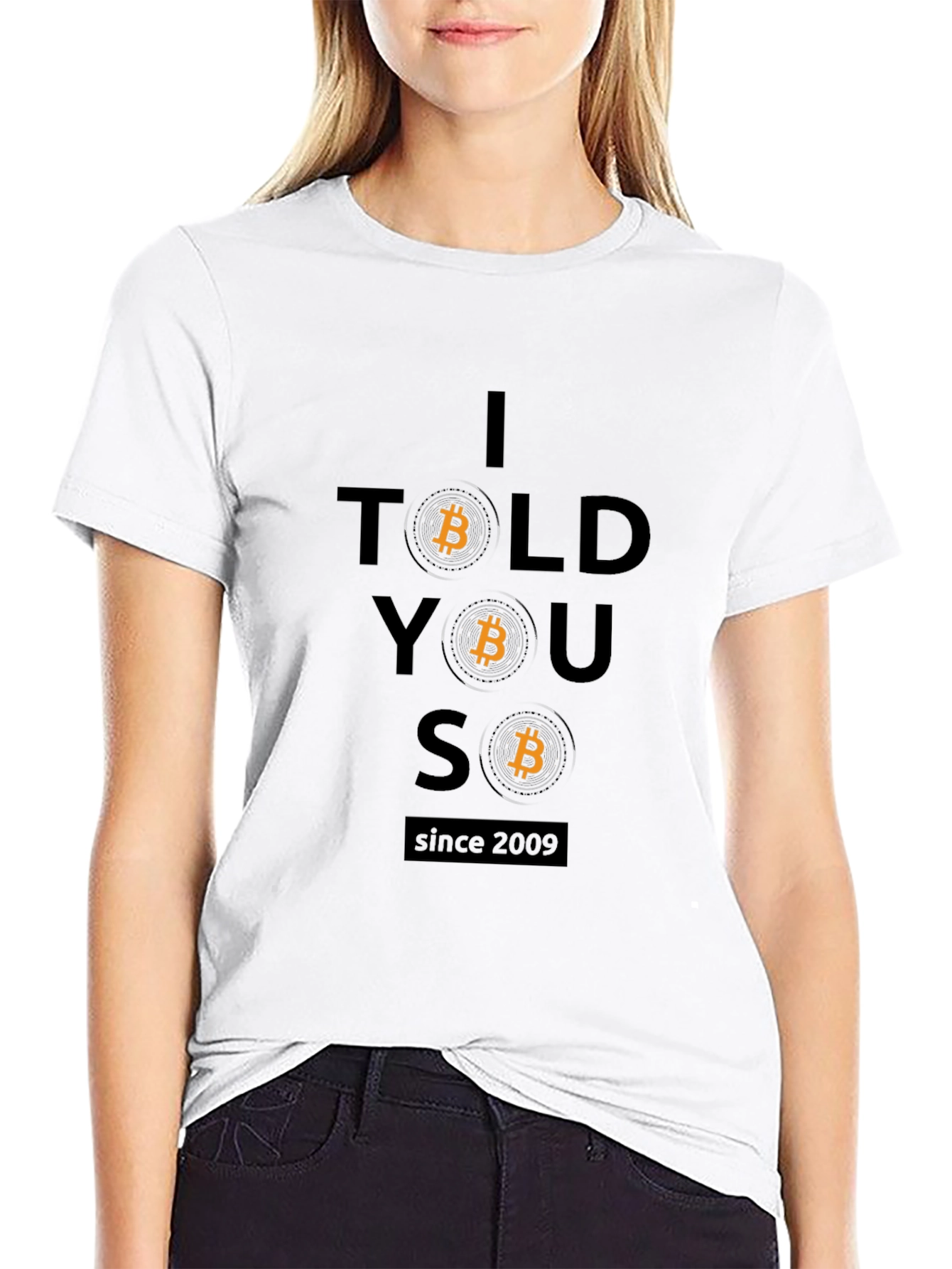 Bitcoin I Told You So T-Shirt - Crypto Tee