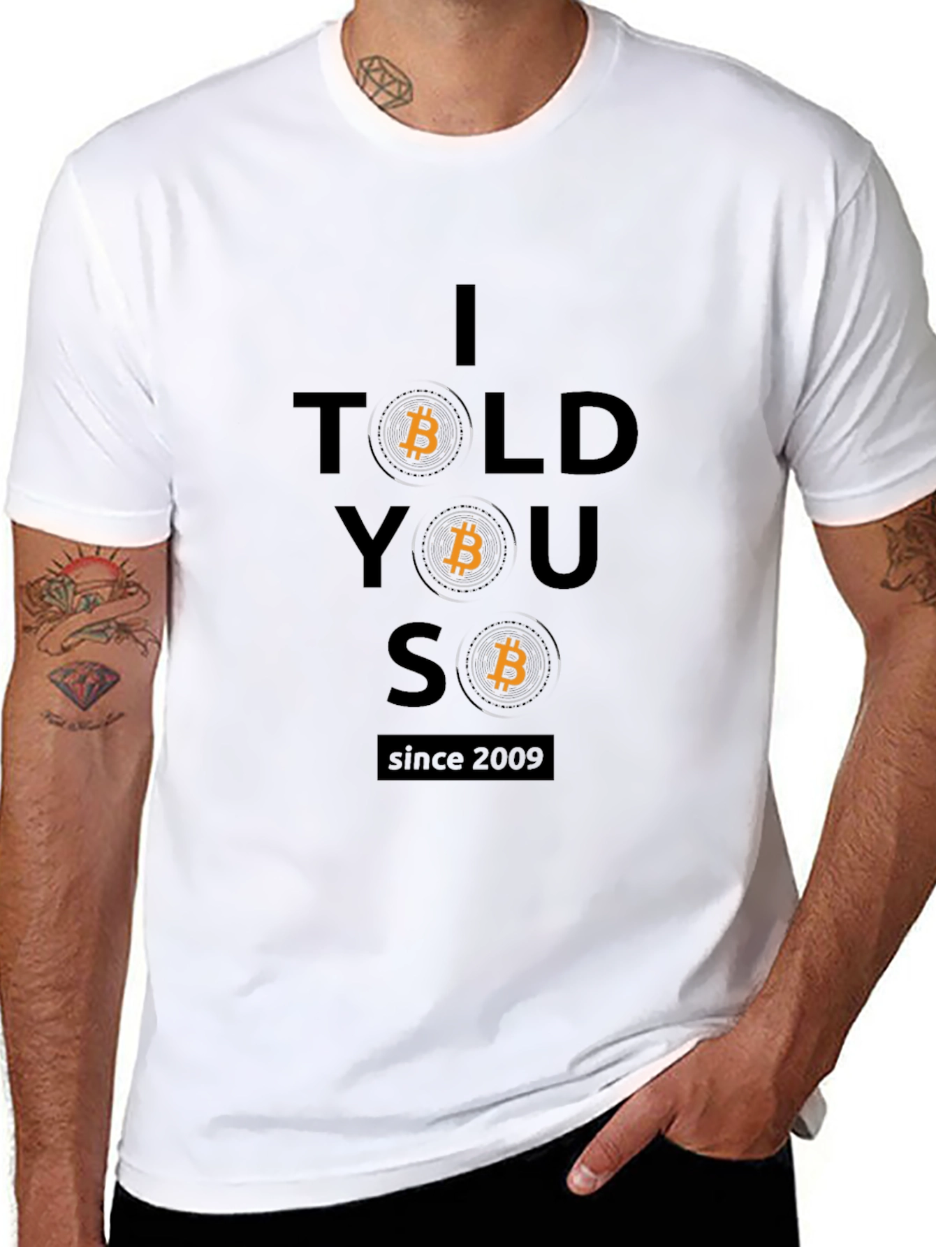 Bitcoin I Told You So T-Shirt - Crypto Tee