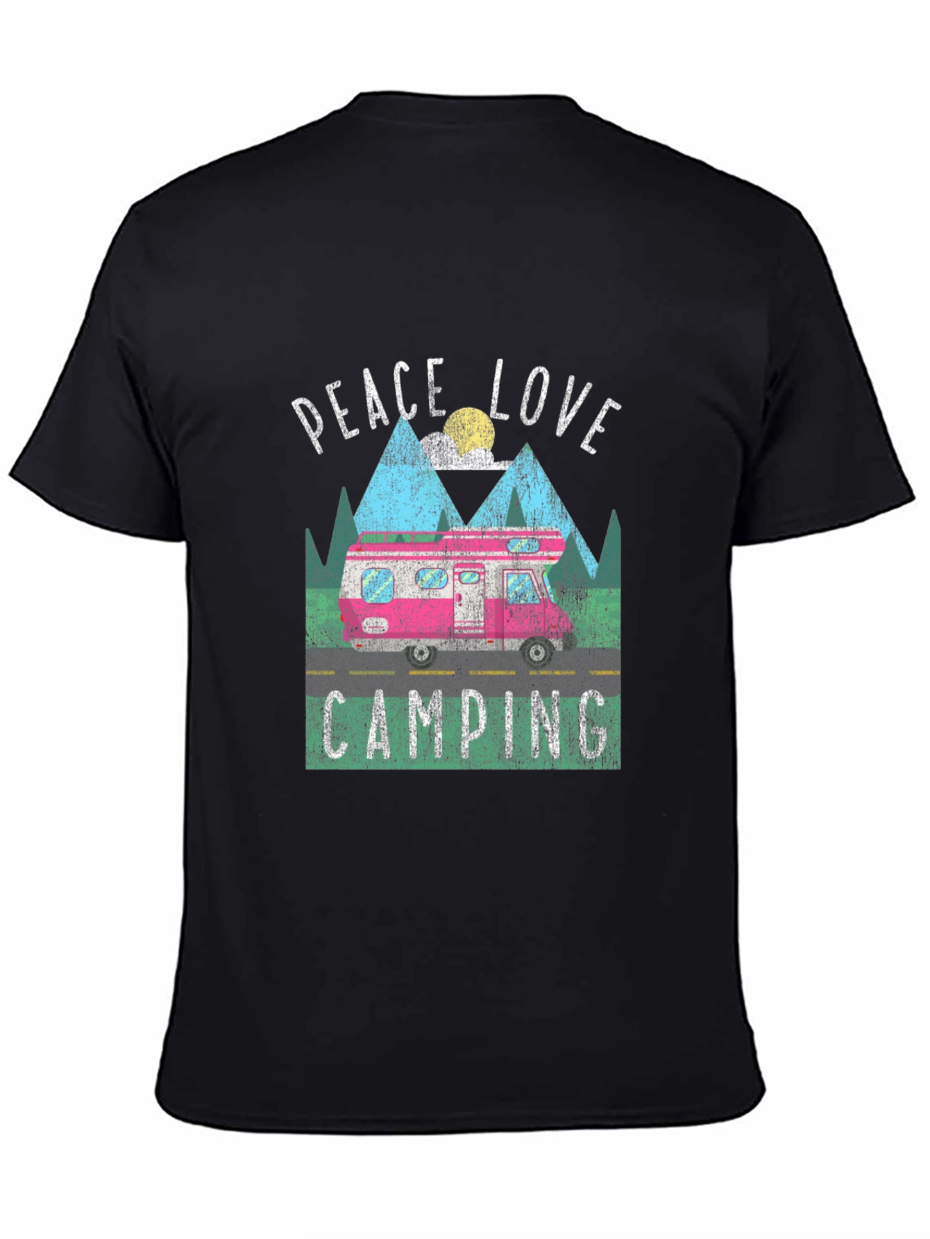 Peace Love Camping Graphic Tee