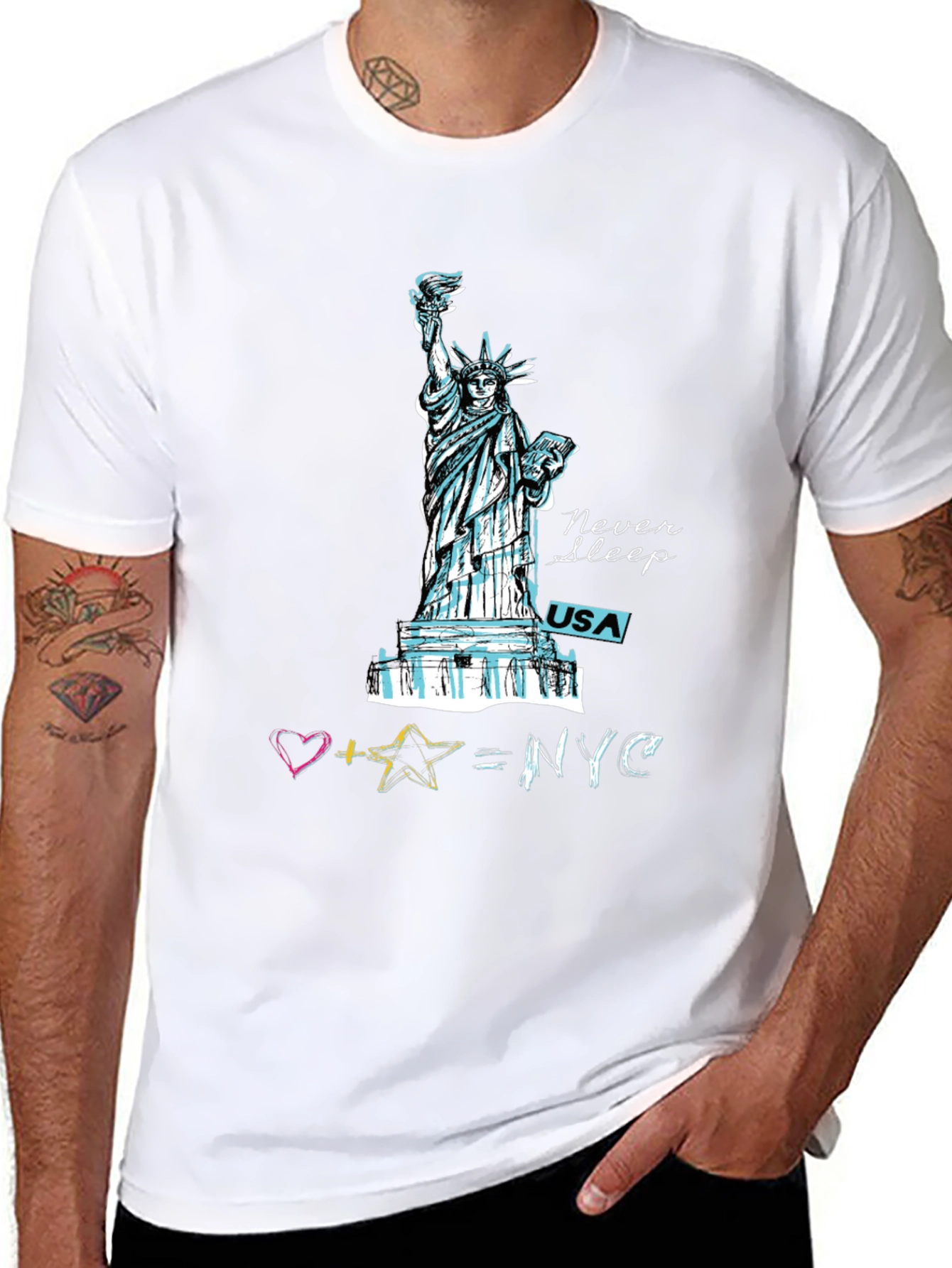 Statue of Liberty Graphic Tee - NYC Pride