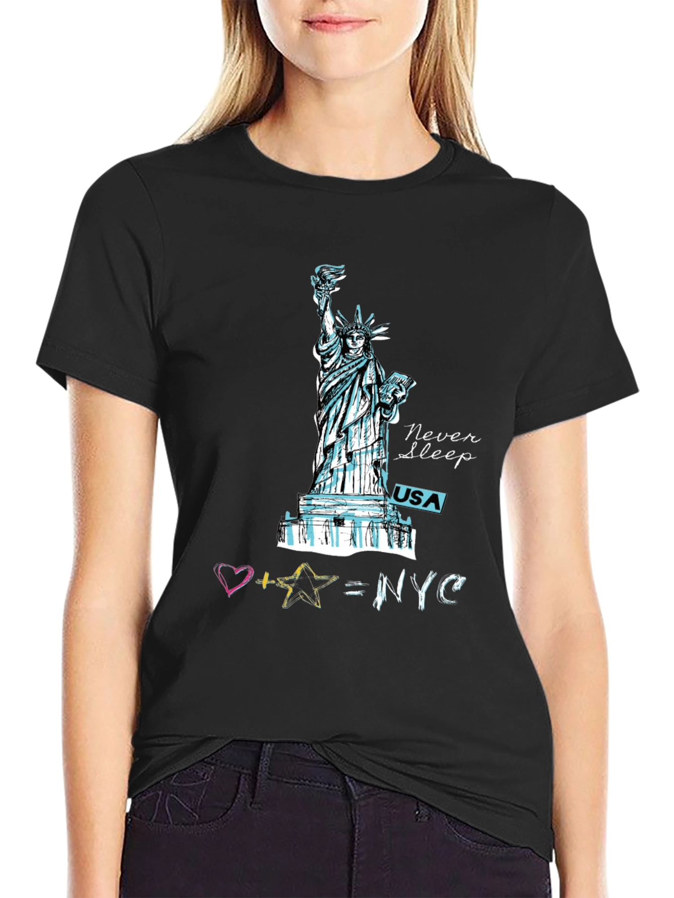 Statue of Liberty Graphic Tee - NYC Pride