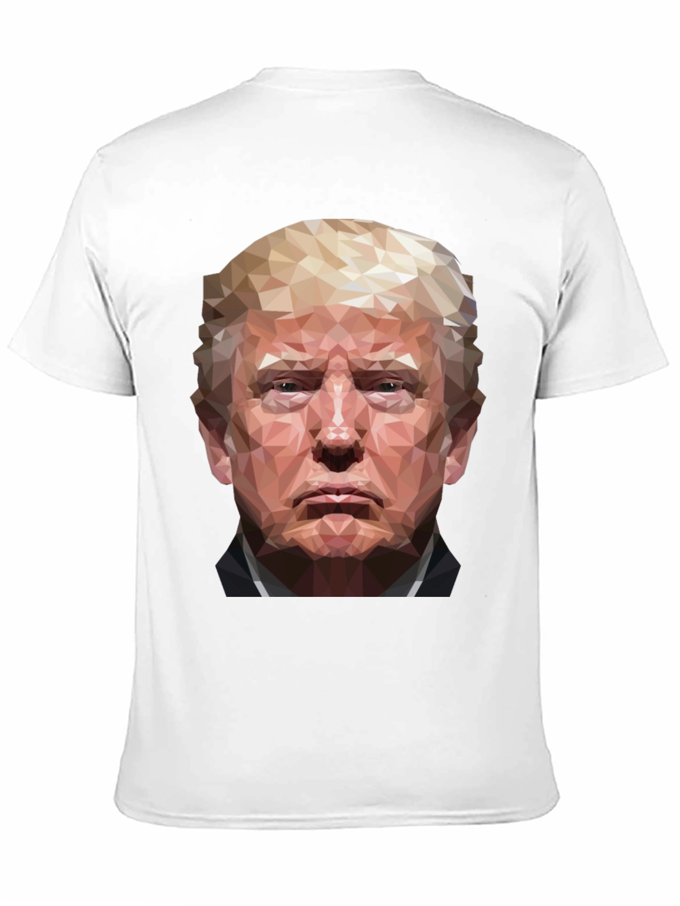 Trump Geometric Portrait T-Shirt
