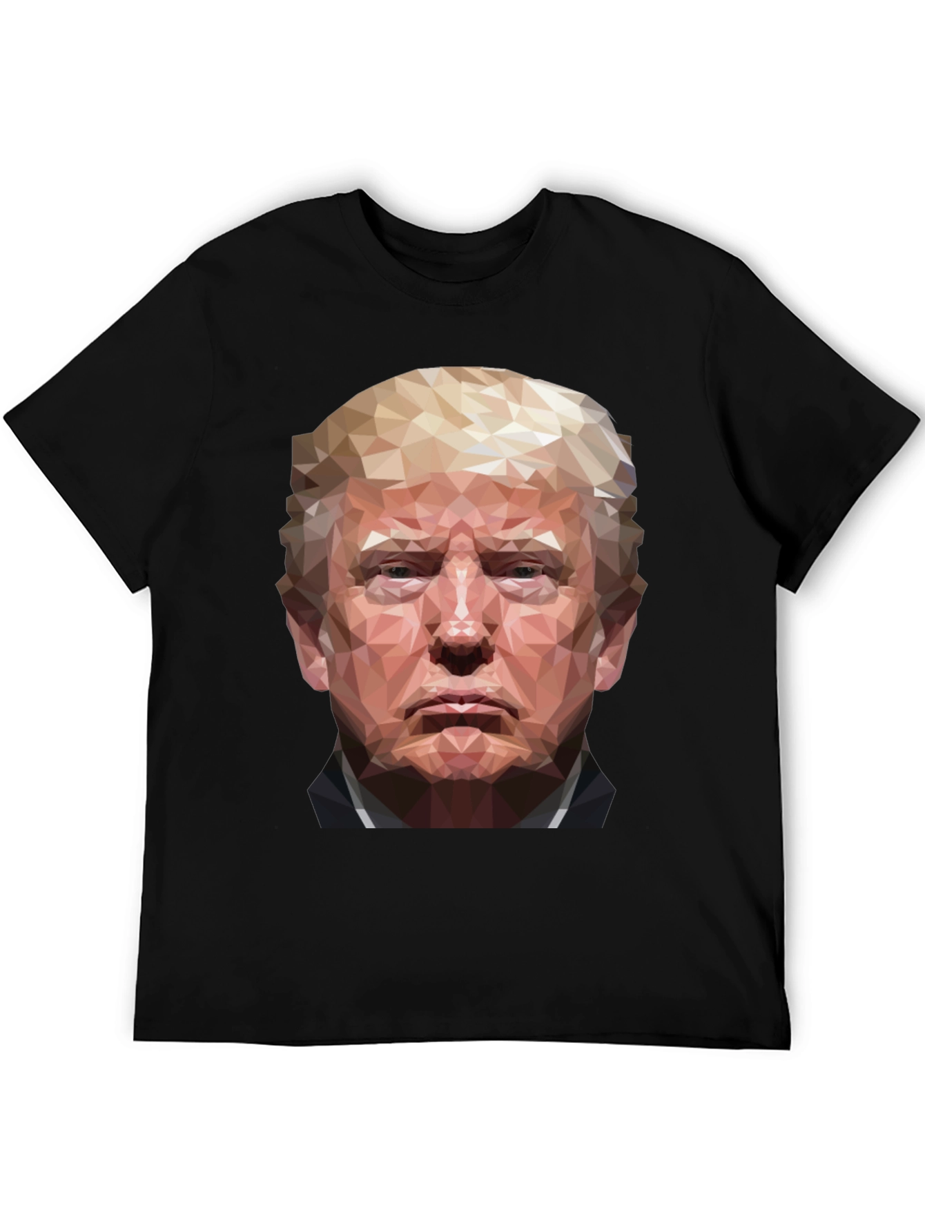 Trump Geometric Portrait T-Shirt