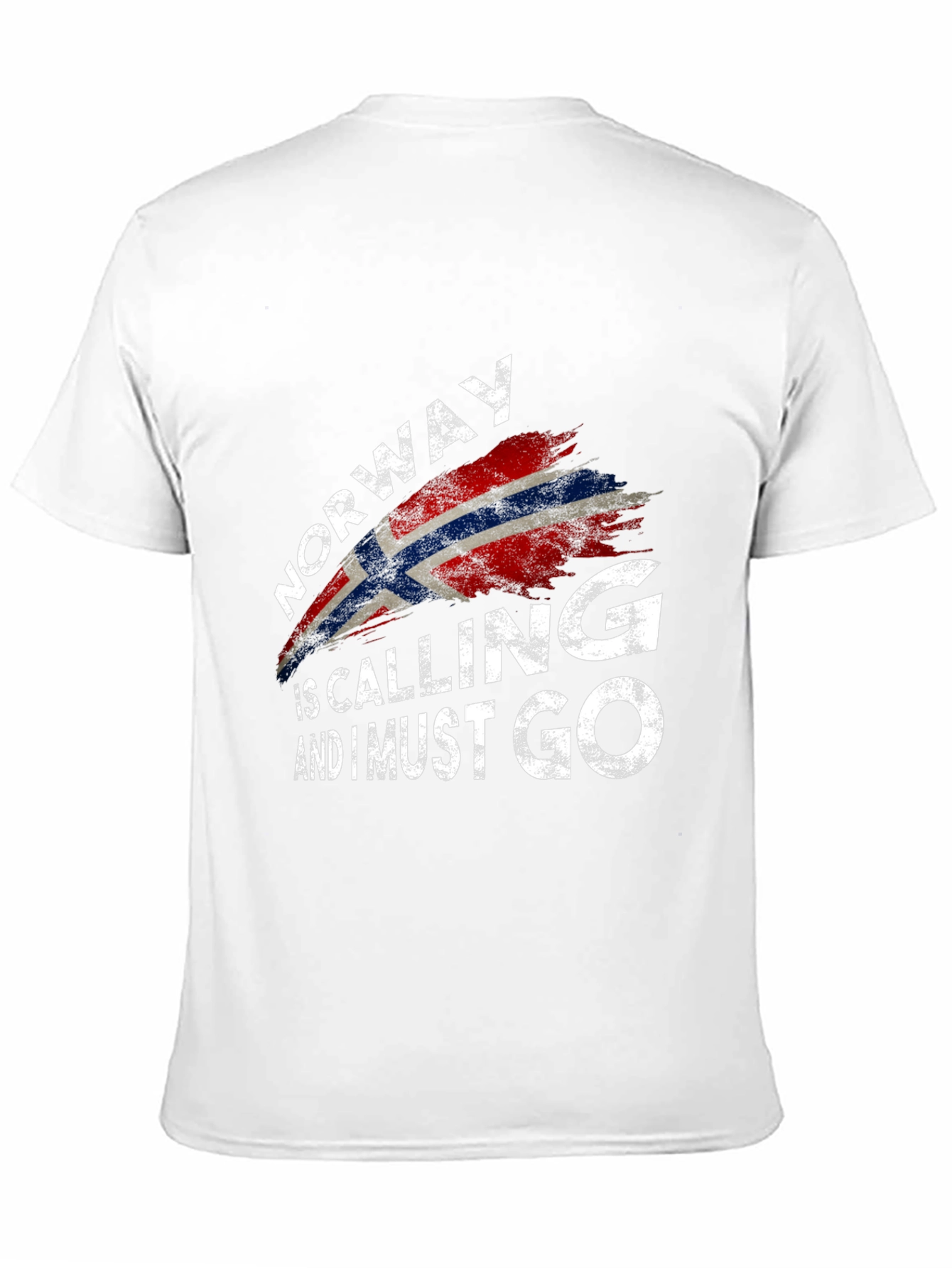 Norway Calling T-Shirt - Black Crew Neck Tee