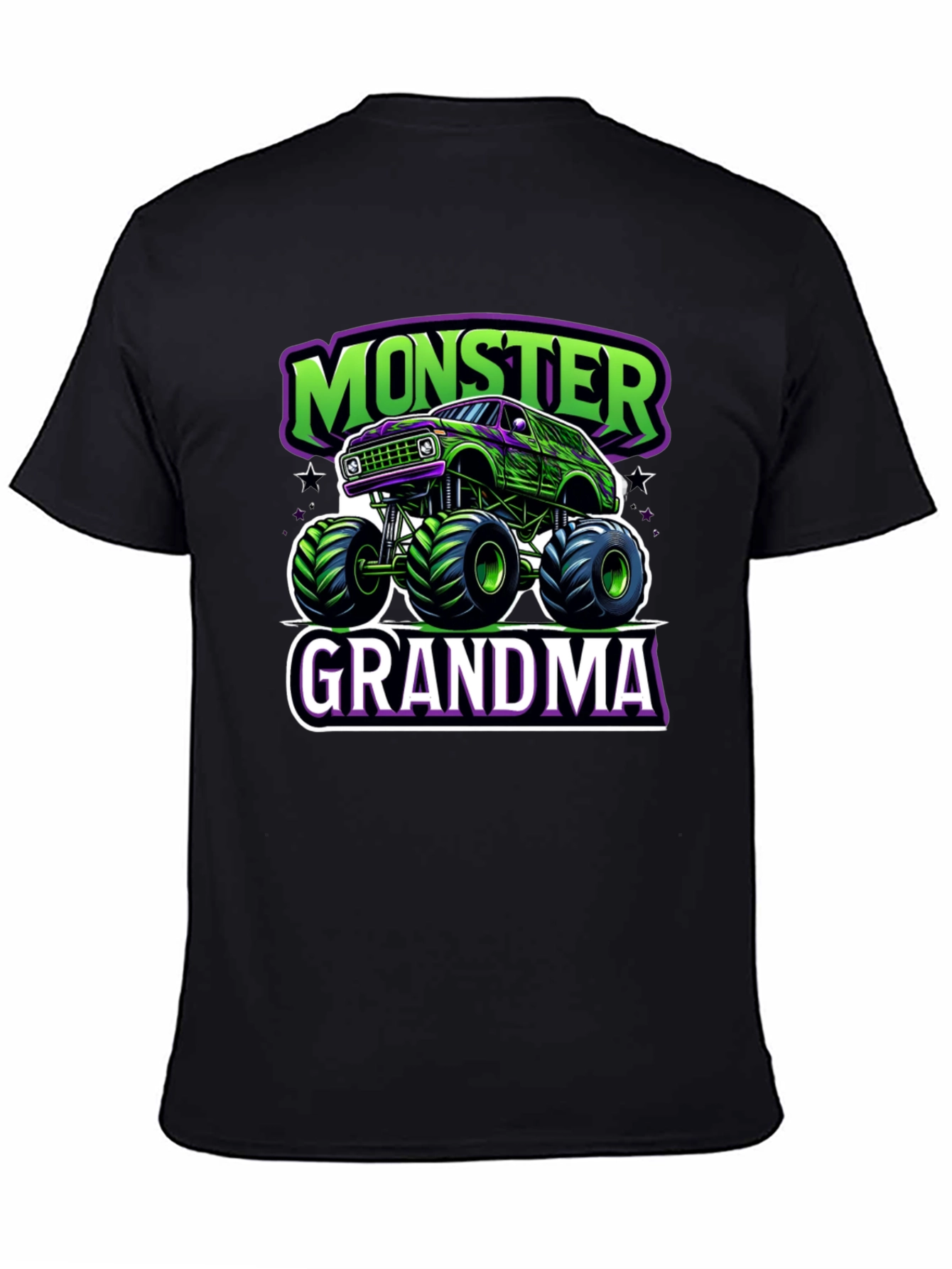 Monster Grandma T-Shirt - Cool Graphic Tee