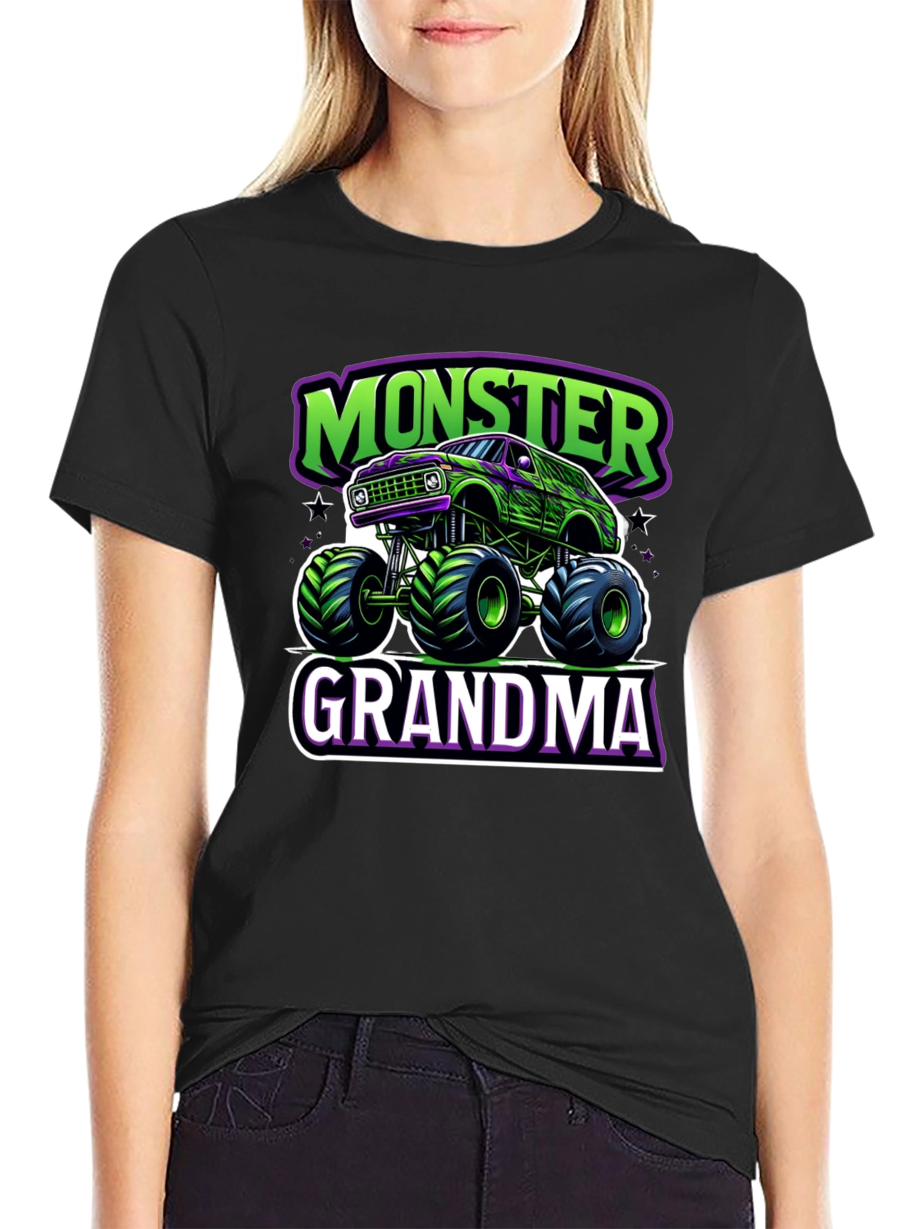 Monster Grandma T-Shirt - Cool Graphic Tee