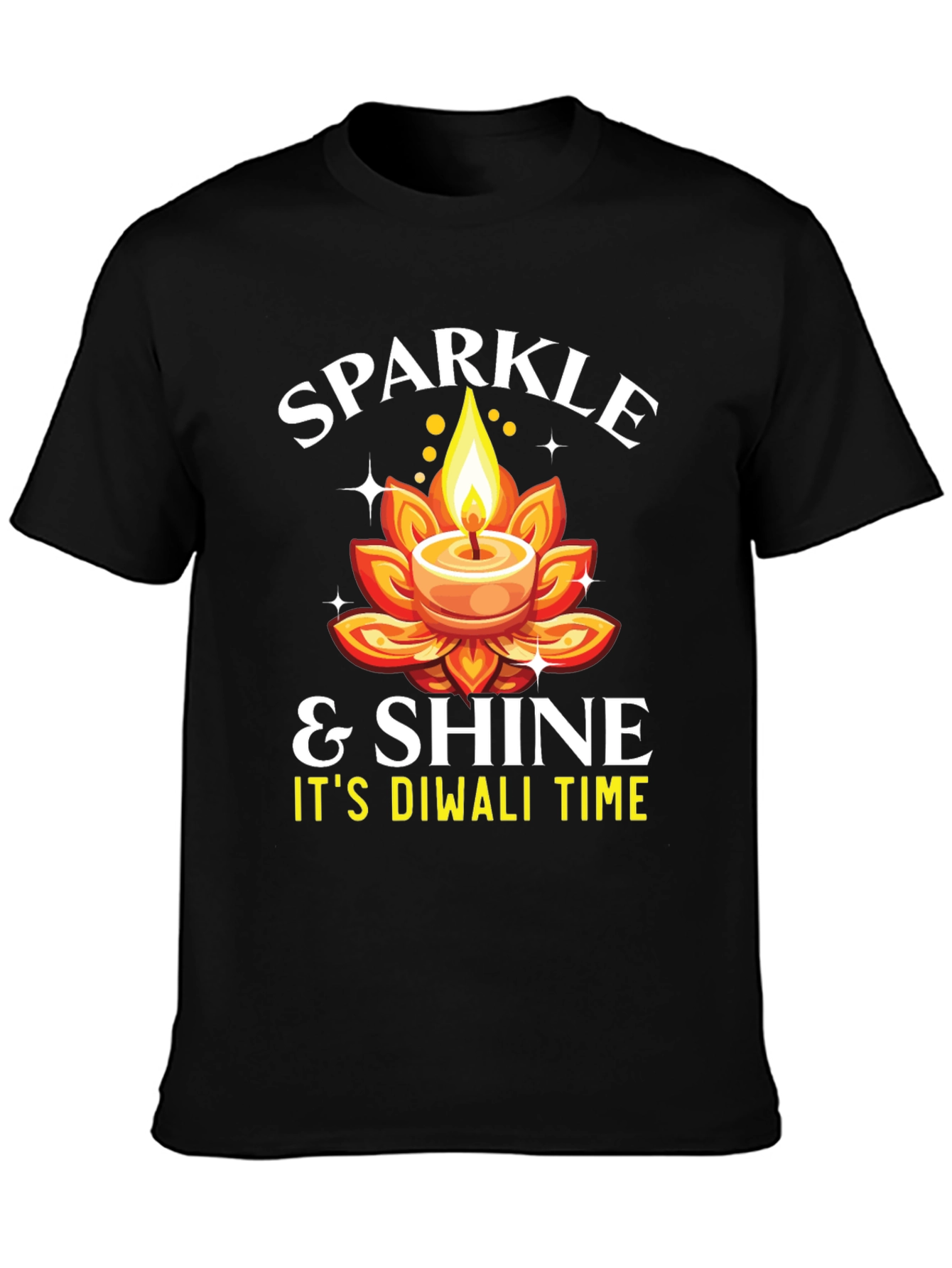Sparkle & Shine Diwali Time T-Shirt