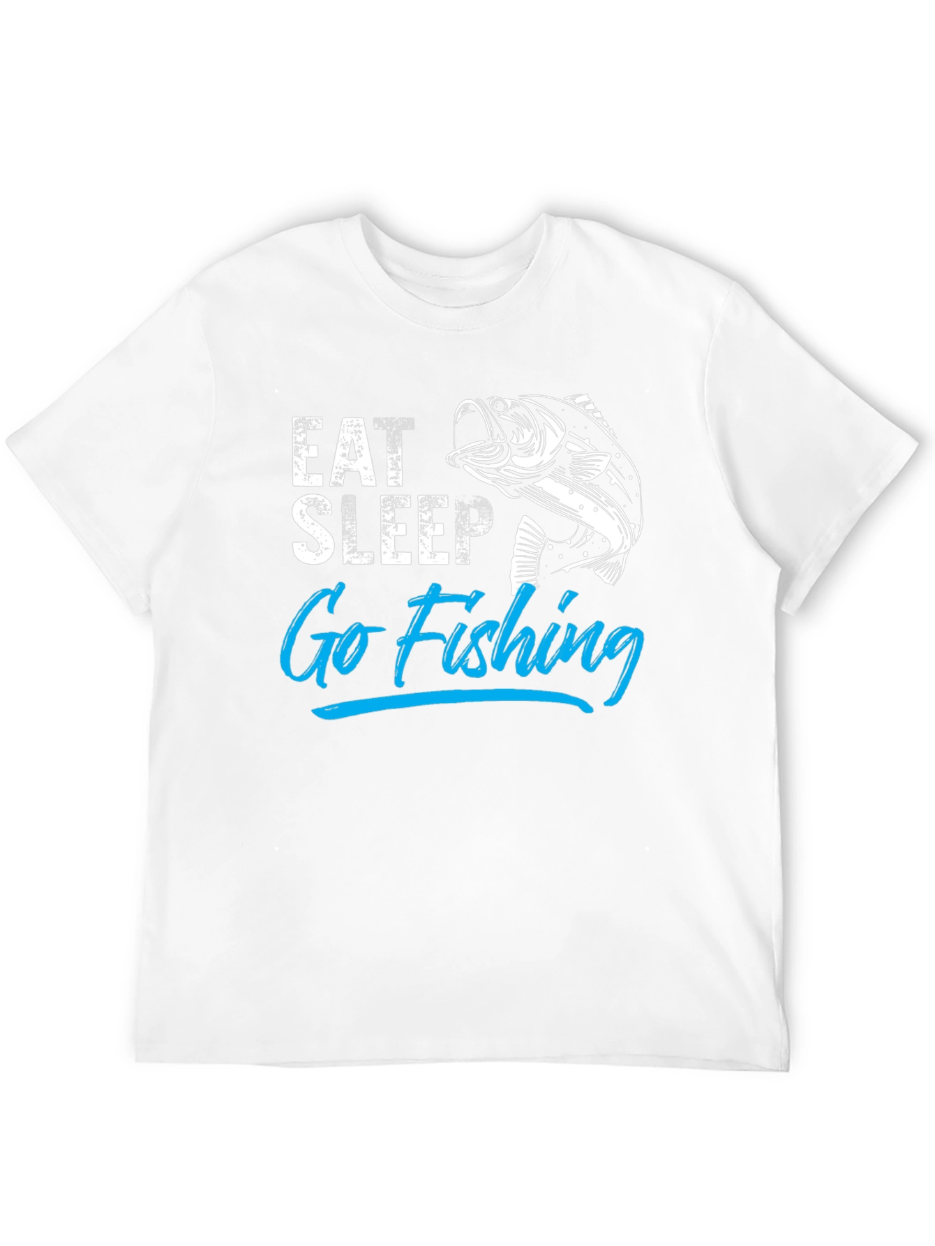 Eat Sleep Go Fishing T-Shirt - Angler Gift