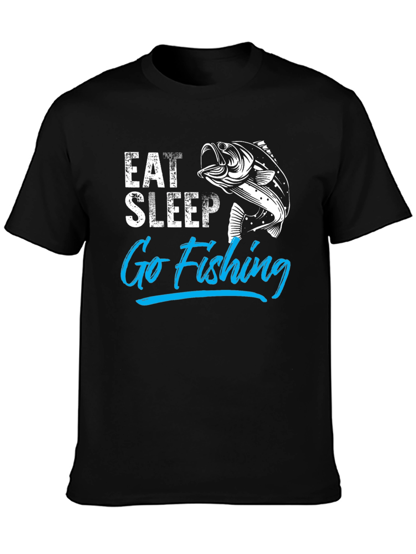 Eat Sleep Go Fishing T-Shirt - Angler Gift