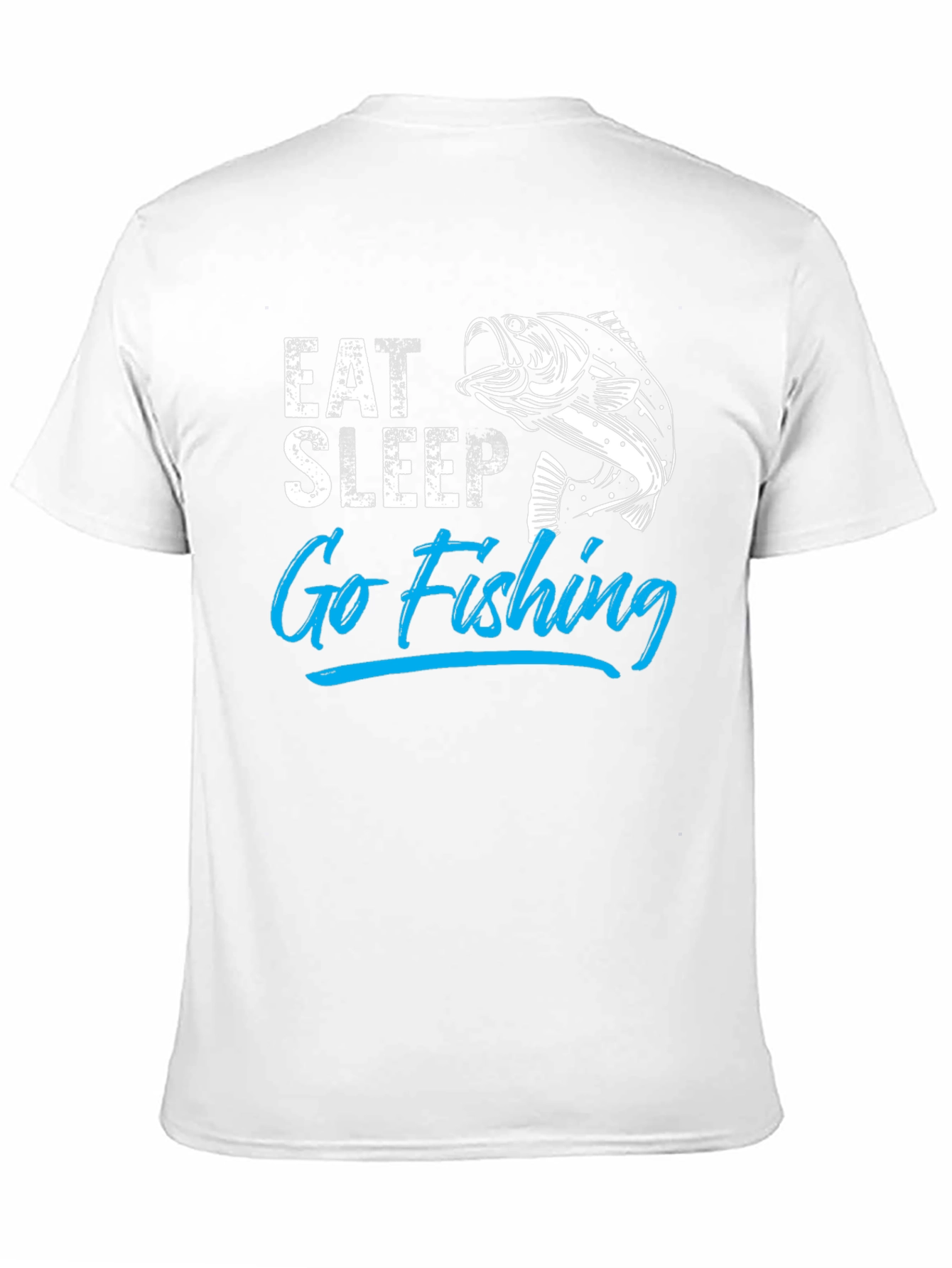Eat Sleep Go Fishing T-Shirt - Angler Gift