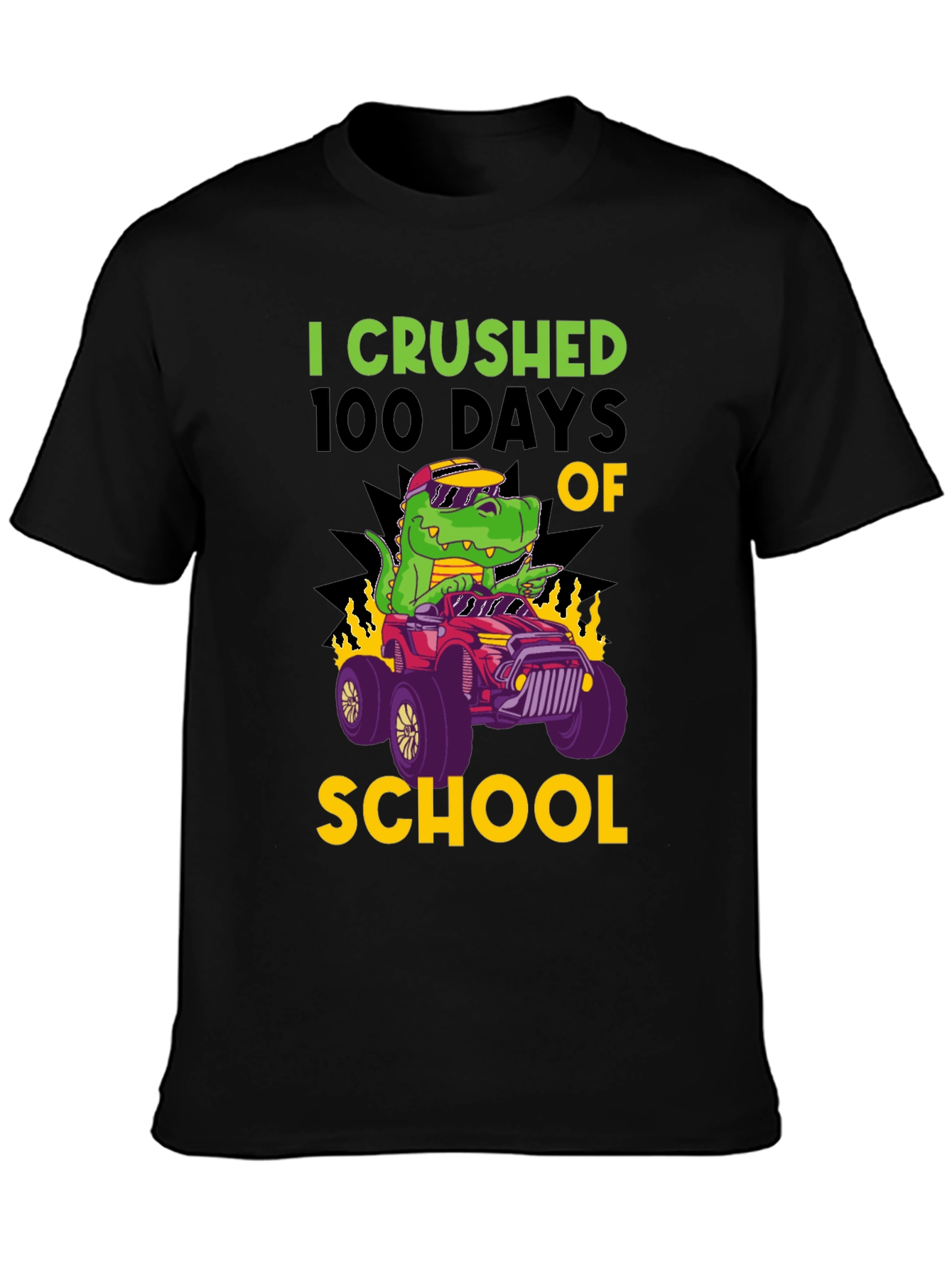 Crushed 100 Days of School T-Shirt