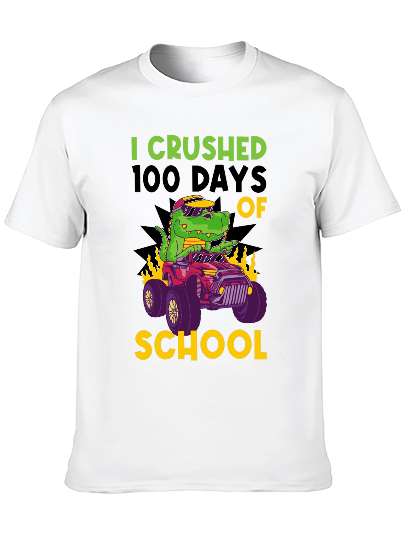 Crushed 100 Days of School T-Shirt