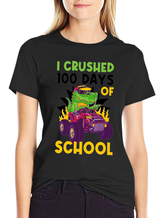 Crushed 100 Days of School T-Shirt
