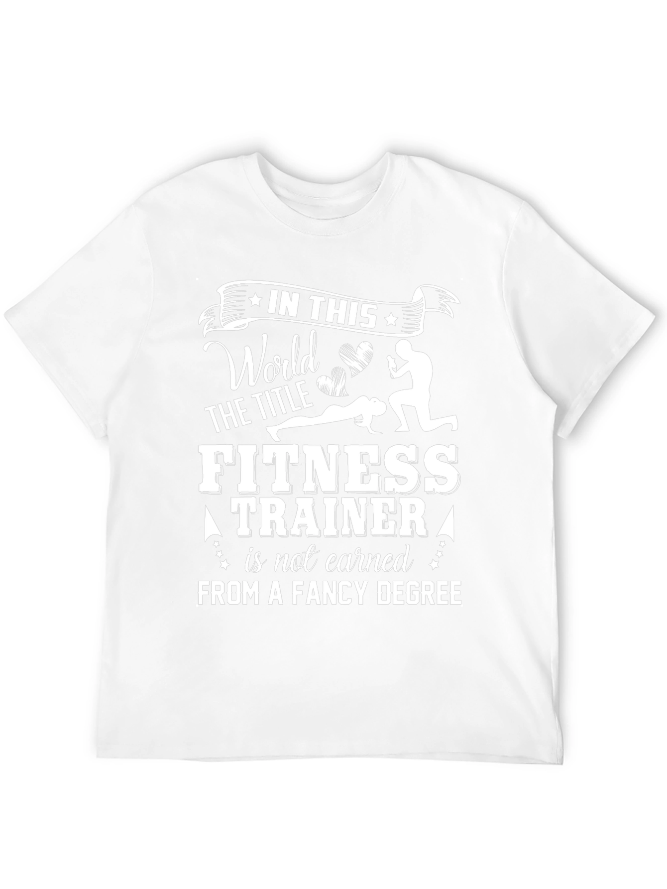 In This World Fitness Trainer Graphic Tee