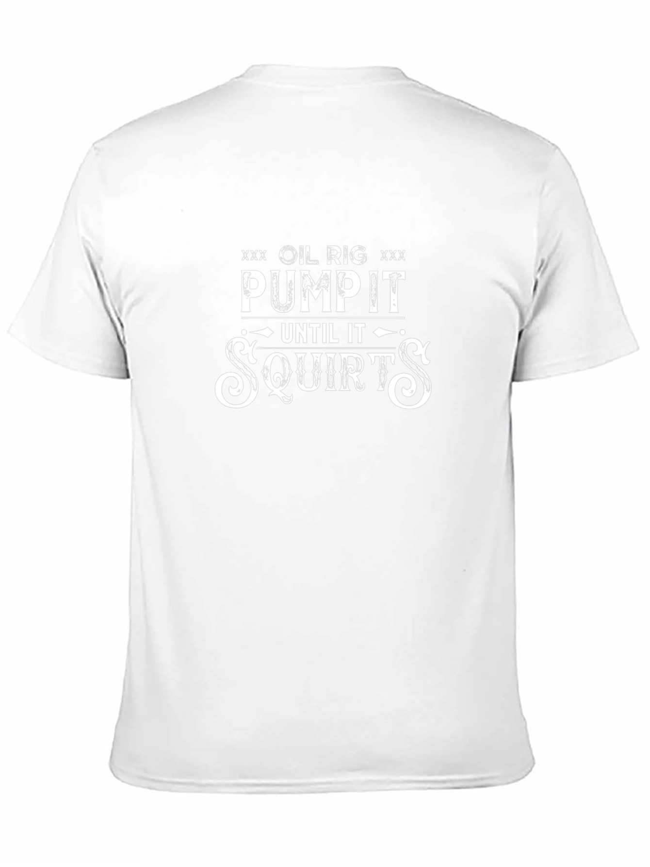 Pump It Until It Squirts Black Novelty T-Shirt