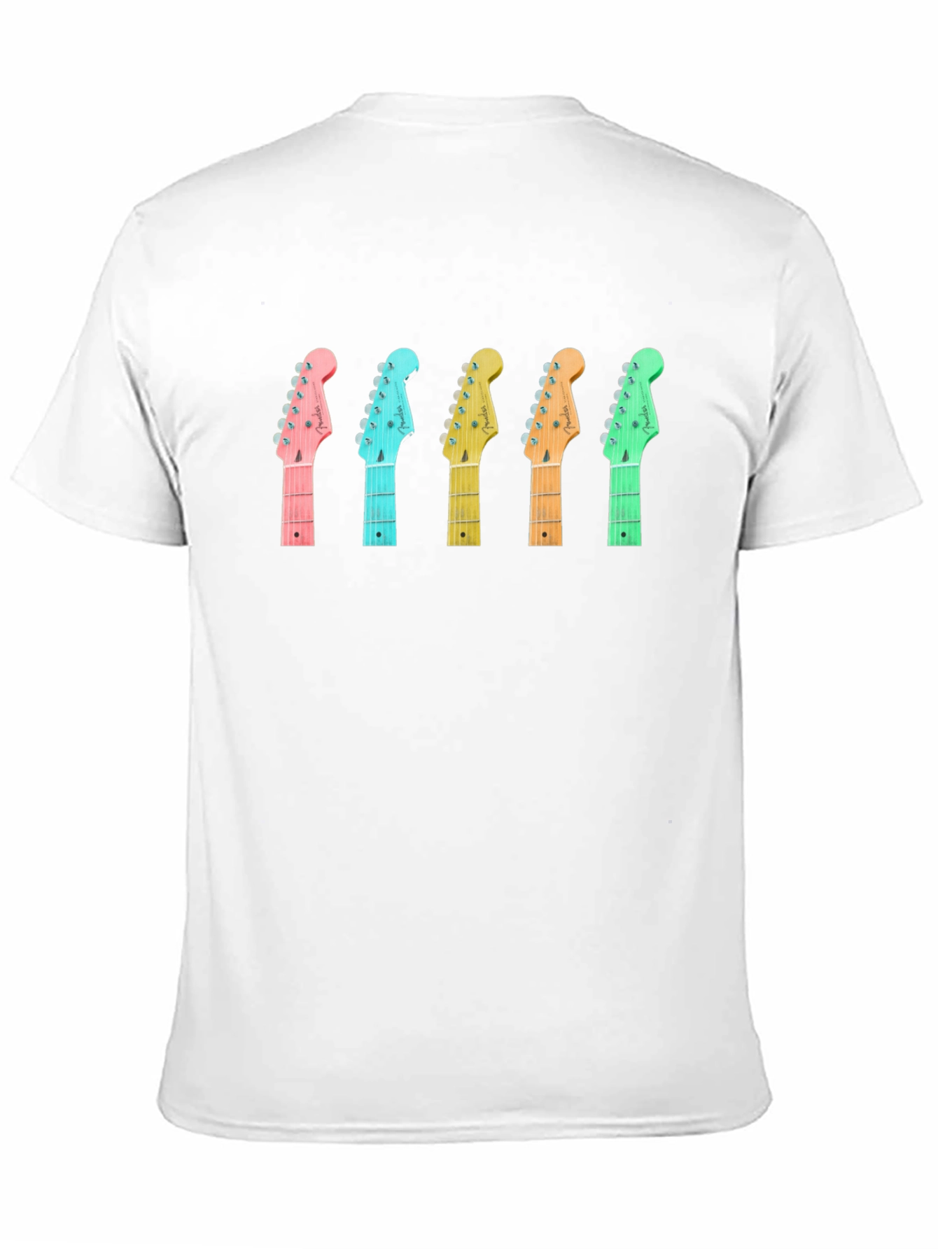 Guitar Headstock T-Shirt - Music Lover Tee