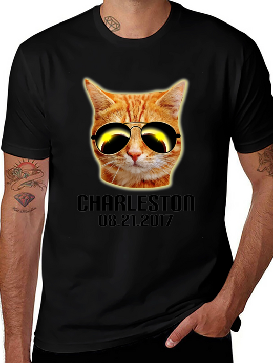 Cool Cat Sunglasses T-Shirt - Charleston 08.21.2017