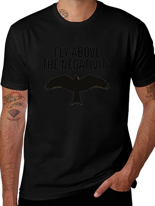 Fly Above Negativity Graphic Tee