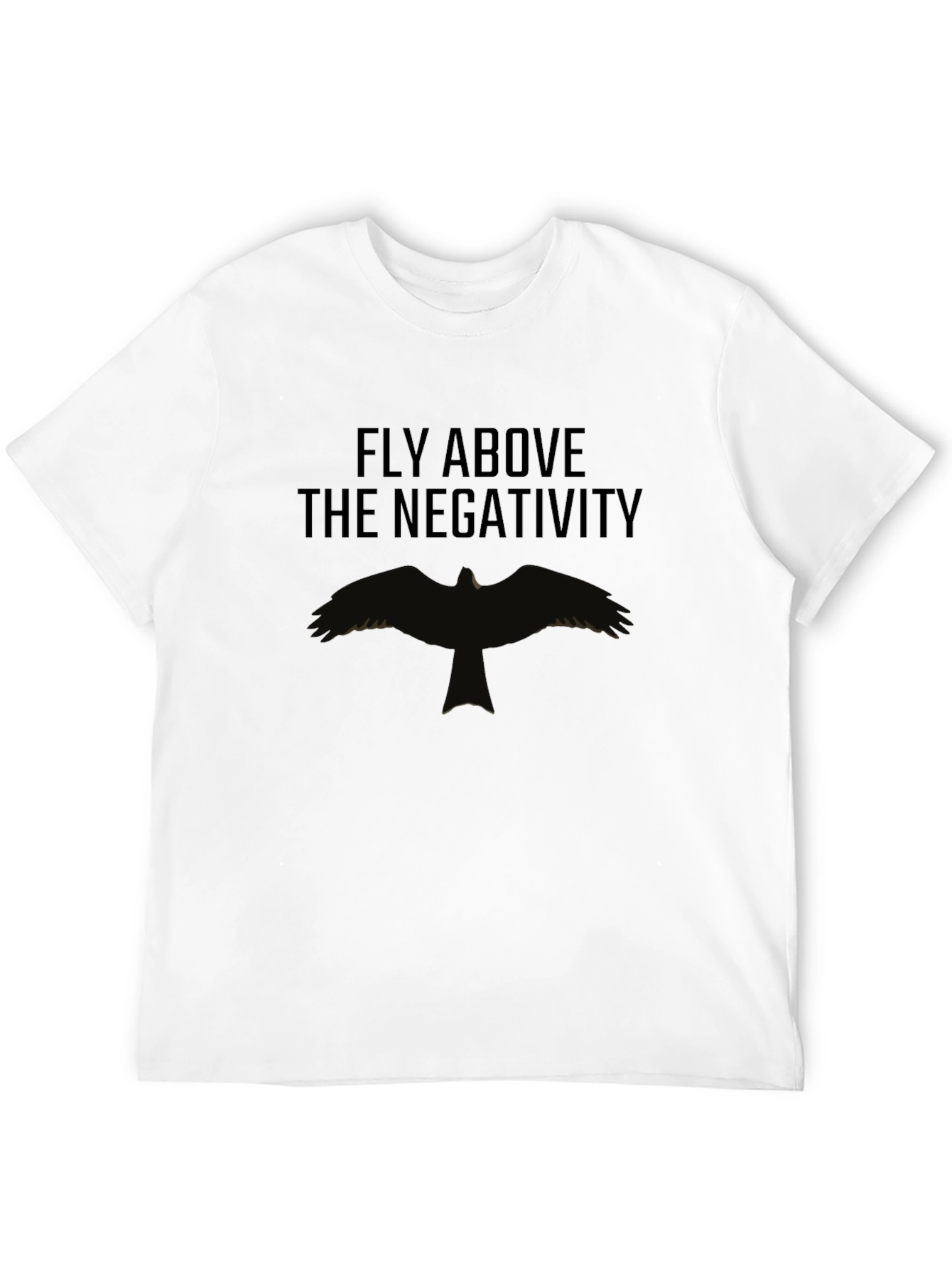 Fly Above Negativity Graphic Tee