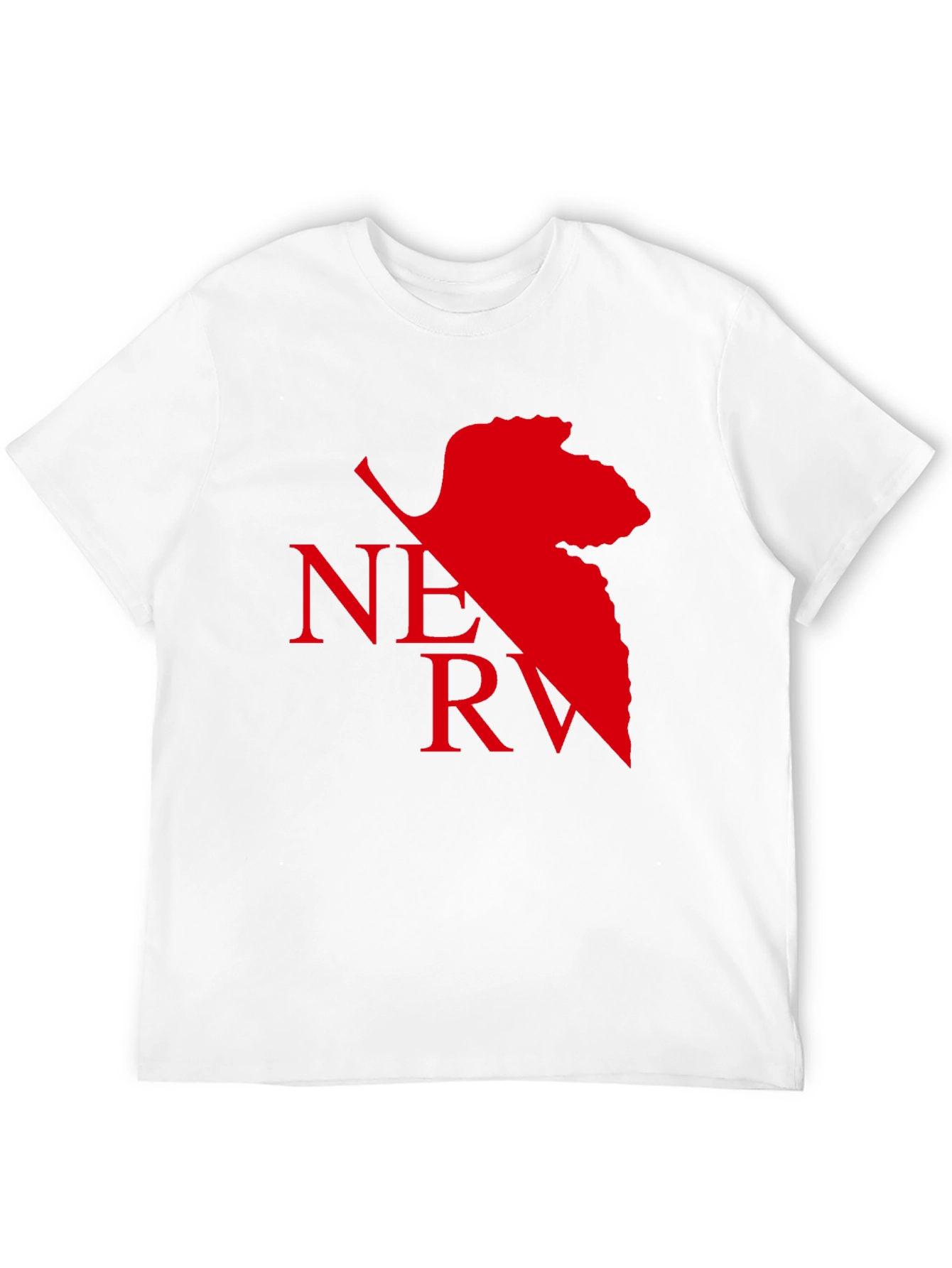 NERV Logo Black T-Shirt - Anime Inspired