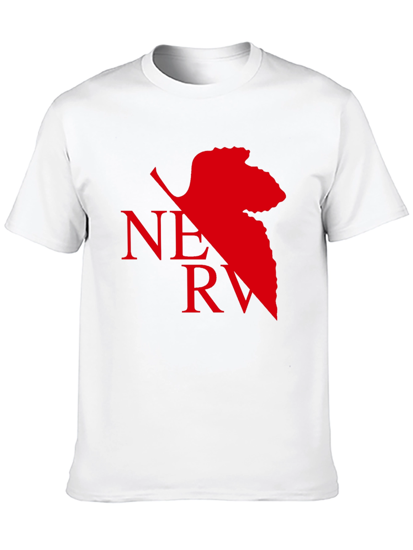 NERV Logo Black T-Shirt - Anime Inspired