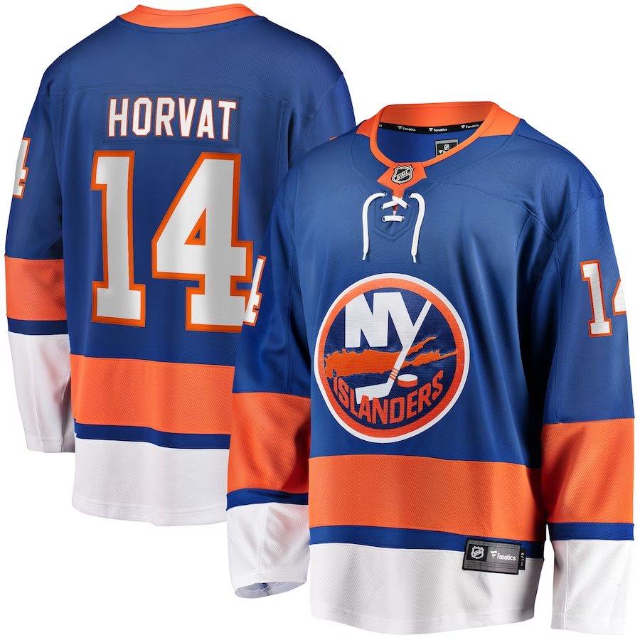 Men's New York Islanders Bo Horvat #14 Royal Player Game Jerseys