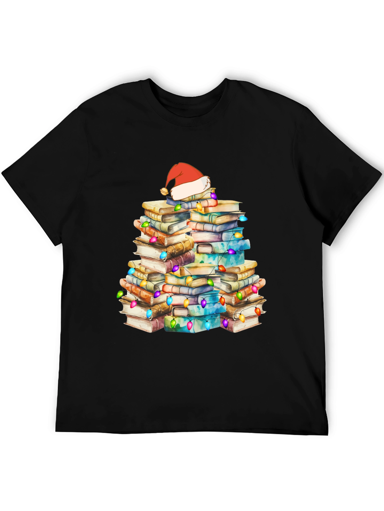 Book Christmas Tree T-Shirt