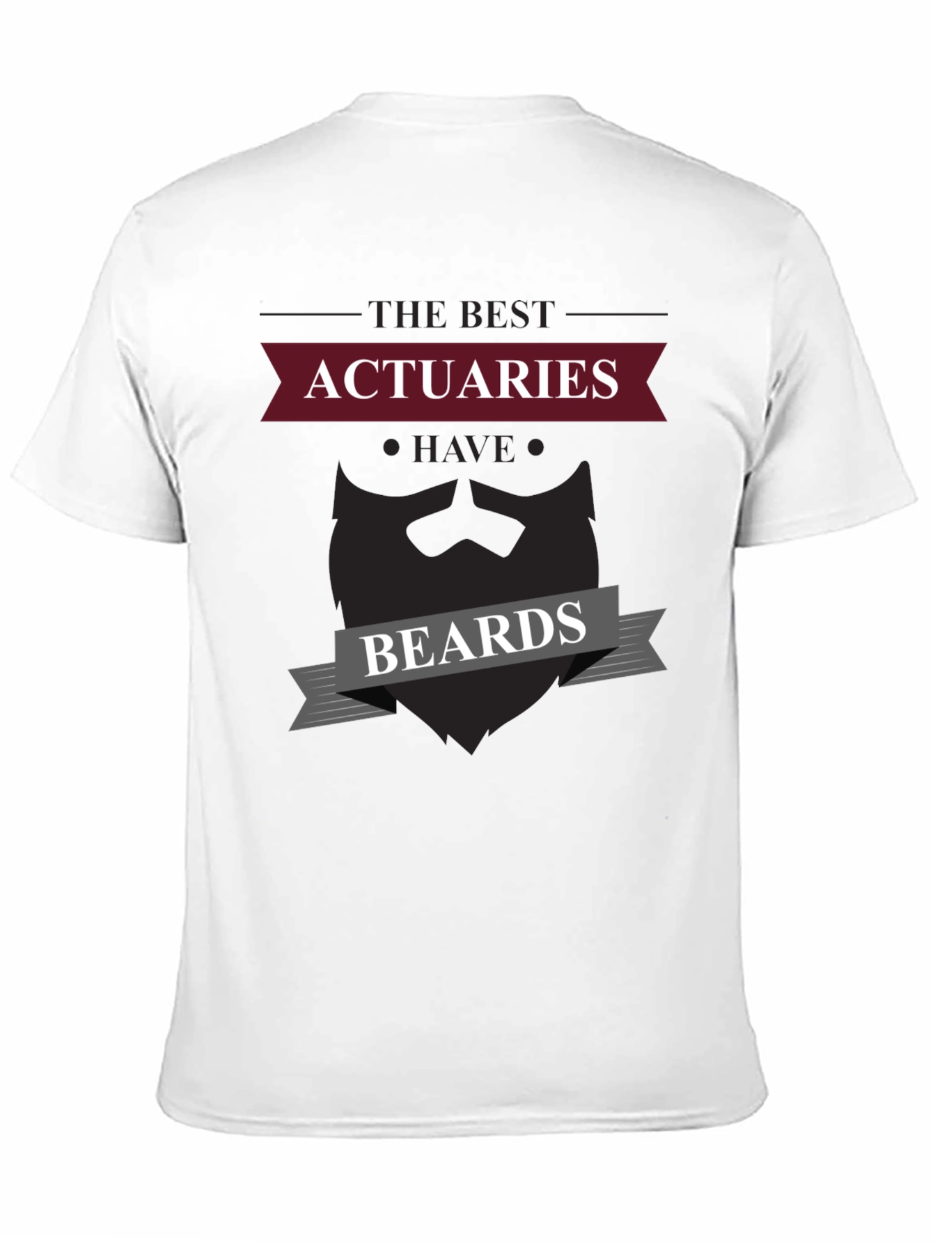 Bearded Actuaries Graphic T-Shirt