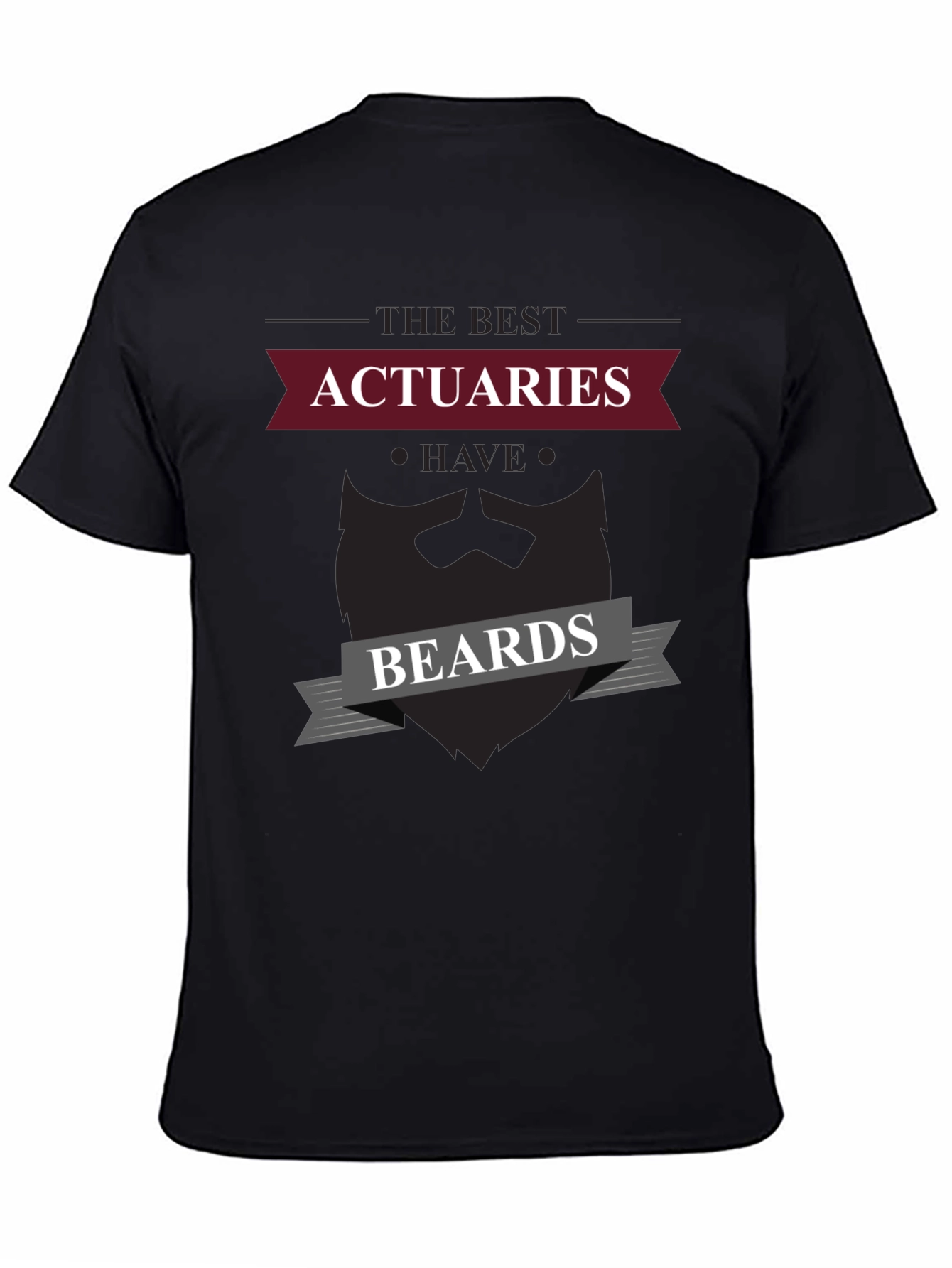 Bearded Actuaries Graphic T-Shirt