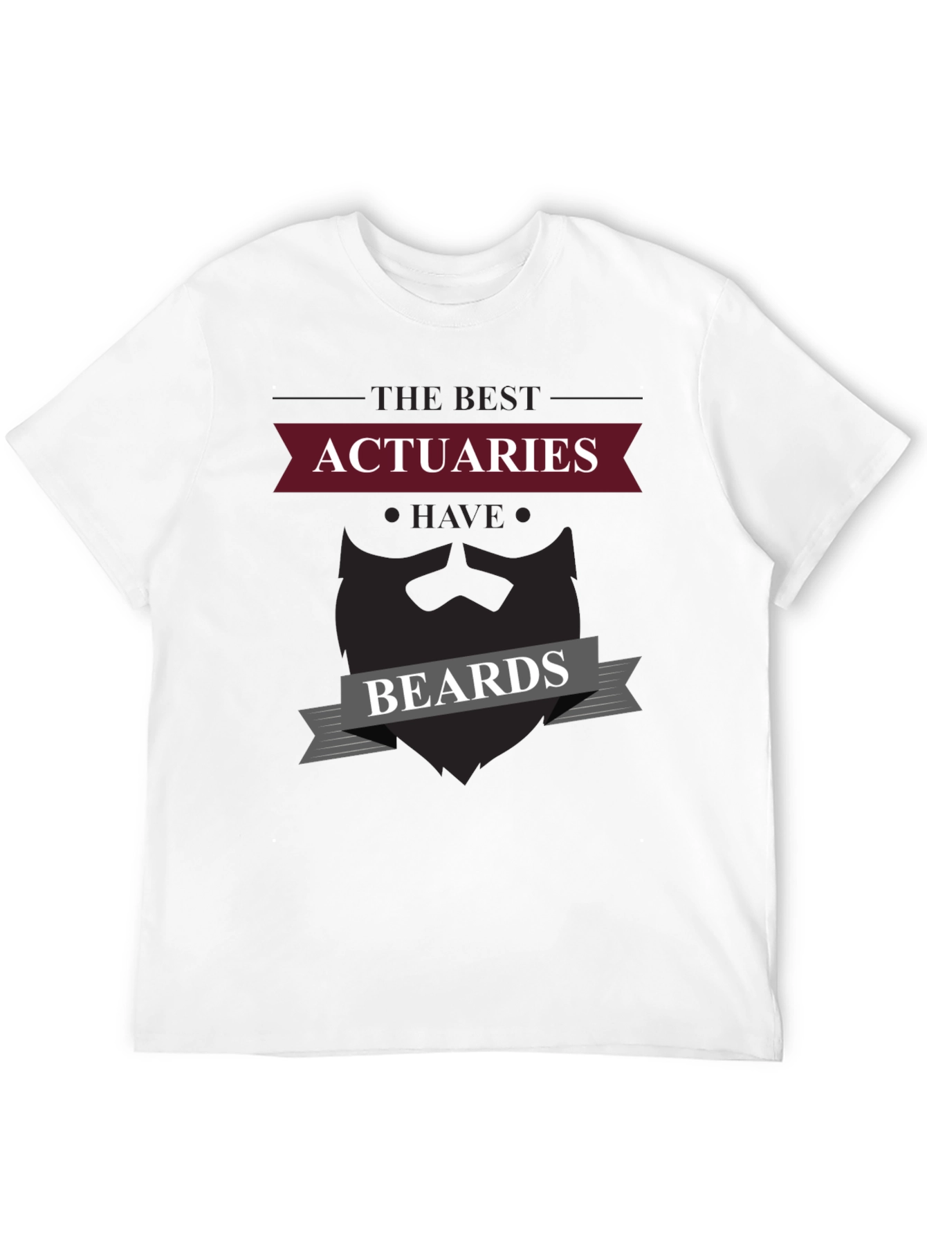 Bearded Actuaries Graphic T-Shirt