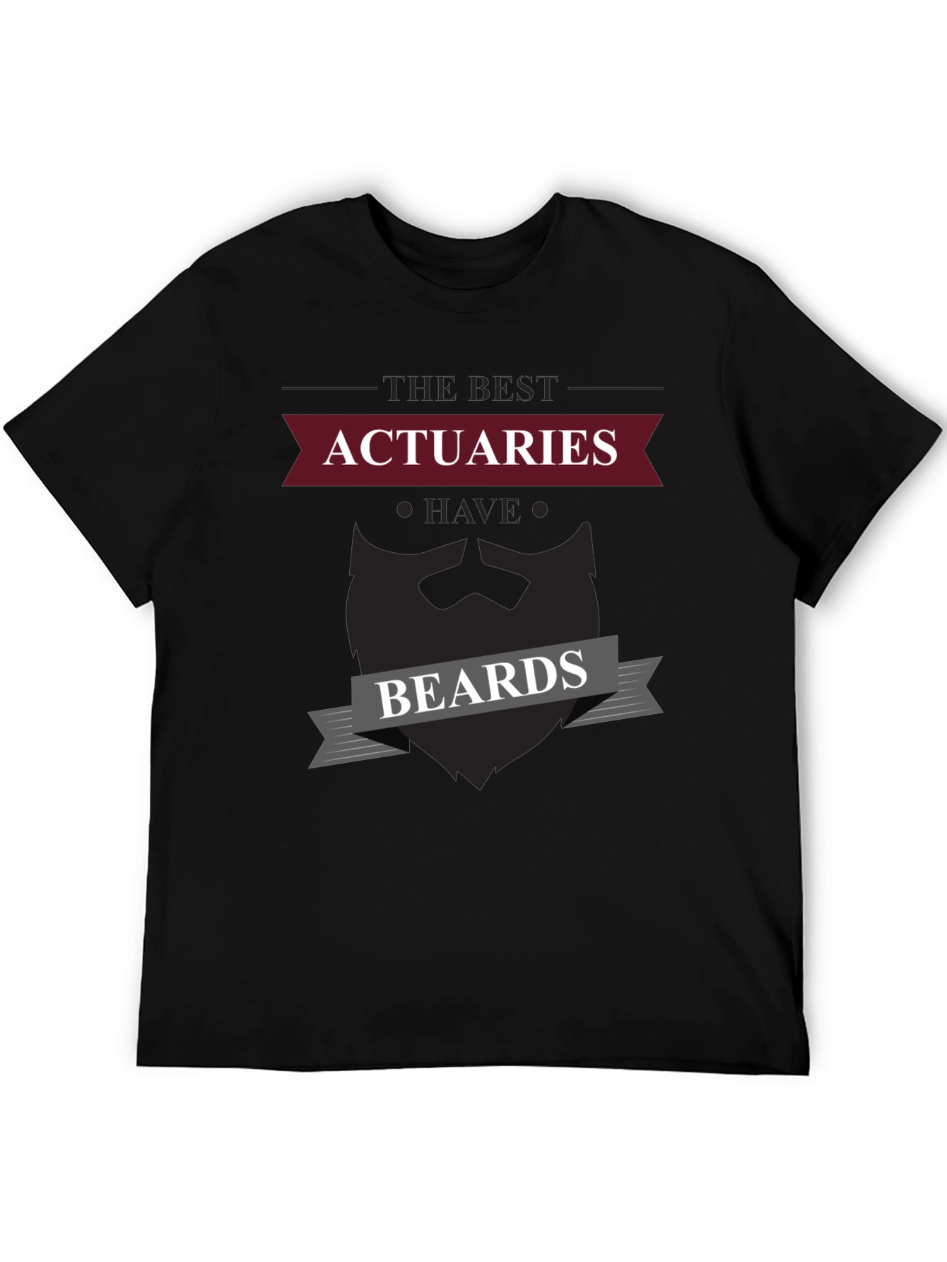Bearded Actuaries Graphic T-Shirt