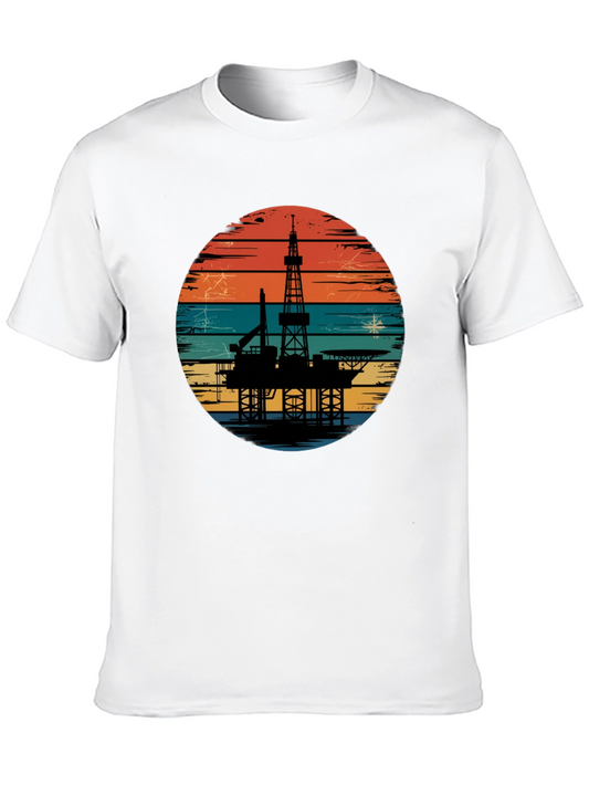 Vintage Oil Rig T-Shirt