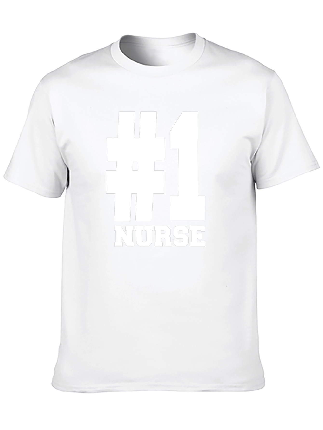 #1 Nurse Graphic T-Shirt - Gift for Nurses