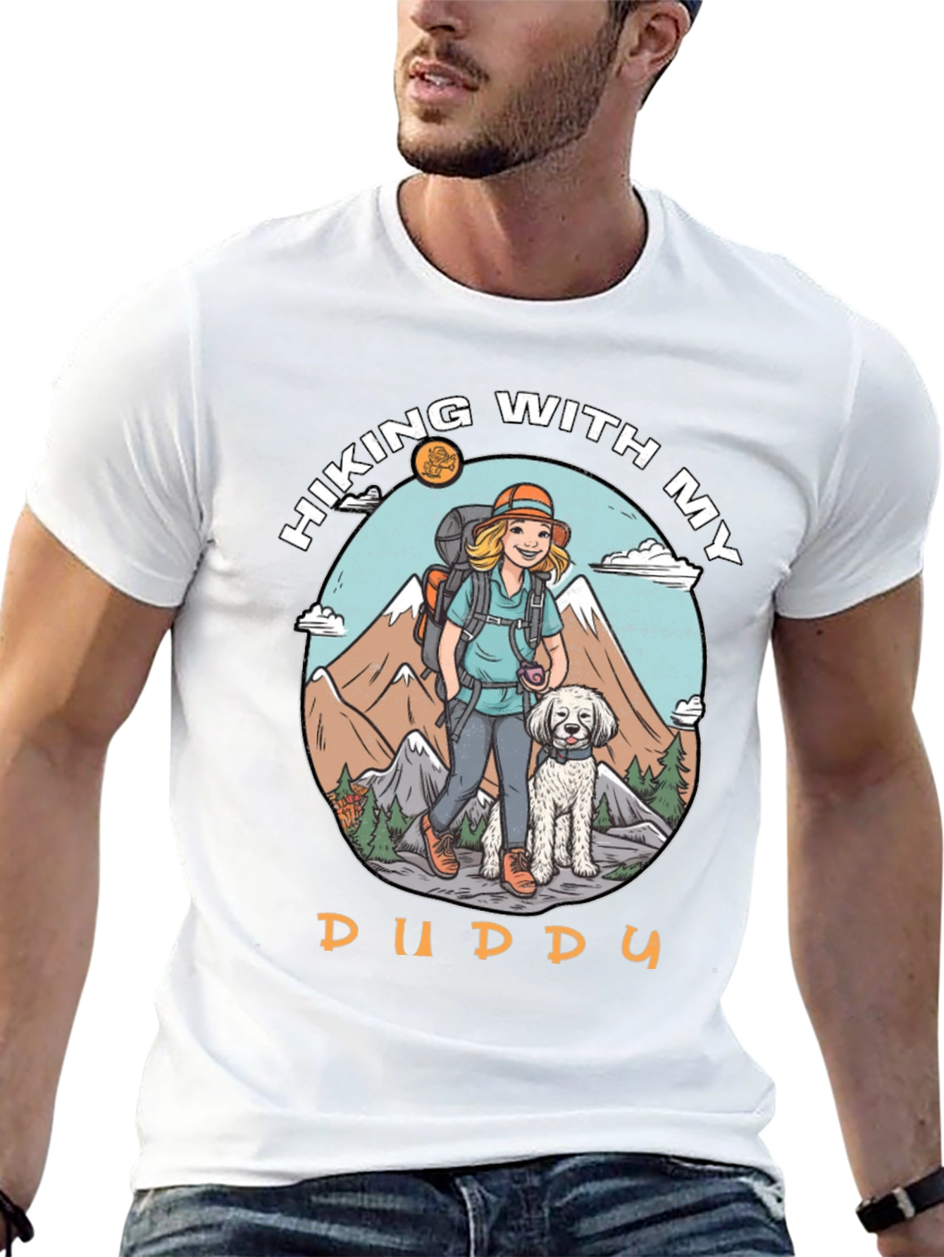 Hiking With My Duddy T-Shirt