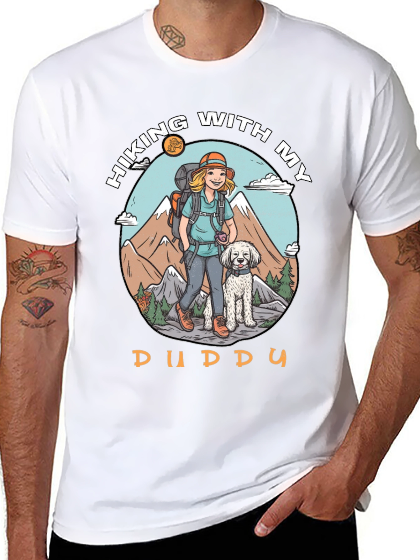 Hiking With My Duddy T-Shirt