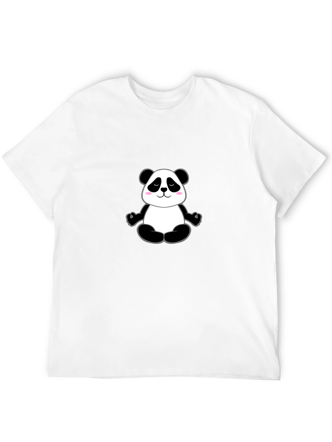 Yoga Panda Graphic Tee - Black T-Shirt