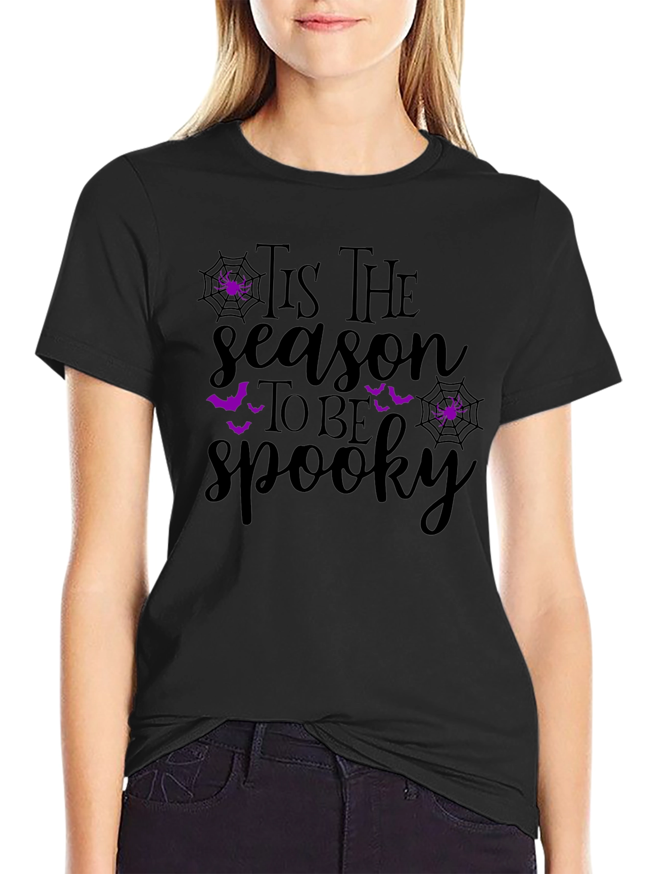 Tis The Season To Be Spooky Halloween Graphic Tee