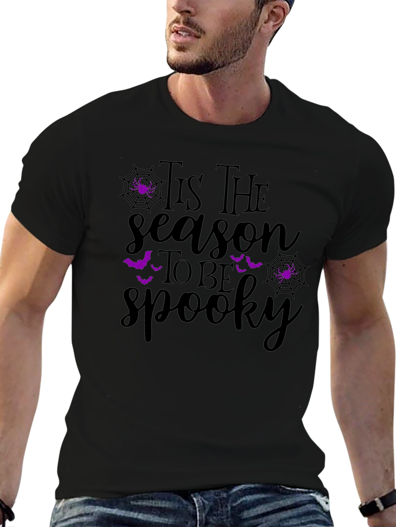 Tis The Season To Be Spooky Halloween Graphic Tee