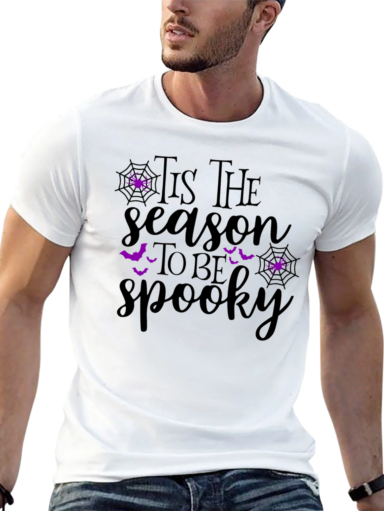 Tis The Season To Be Spooky Halloween Graphic Tee