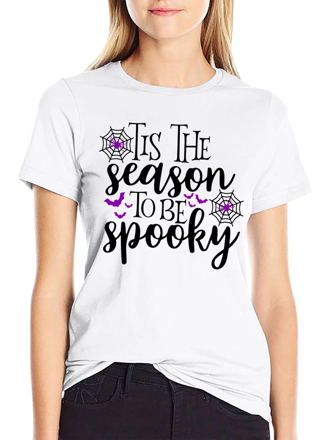Tis The Season To Be Spooky Halloween Graphic Tee
