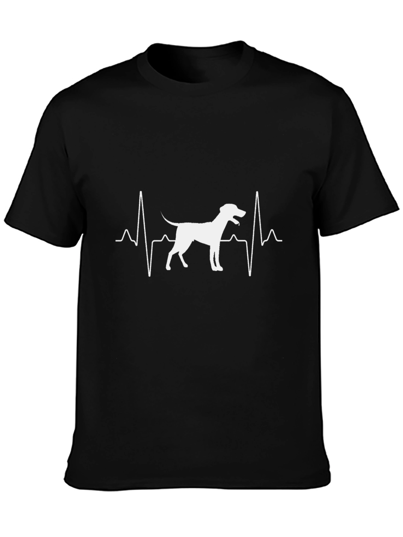 Dog Heartbeat T-Shirt - Pet Lover Tee