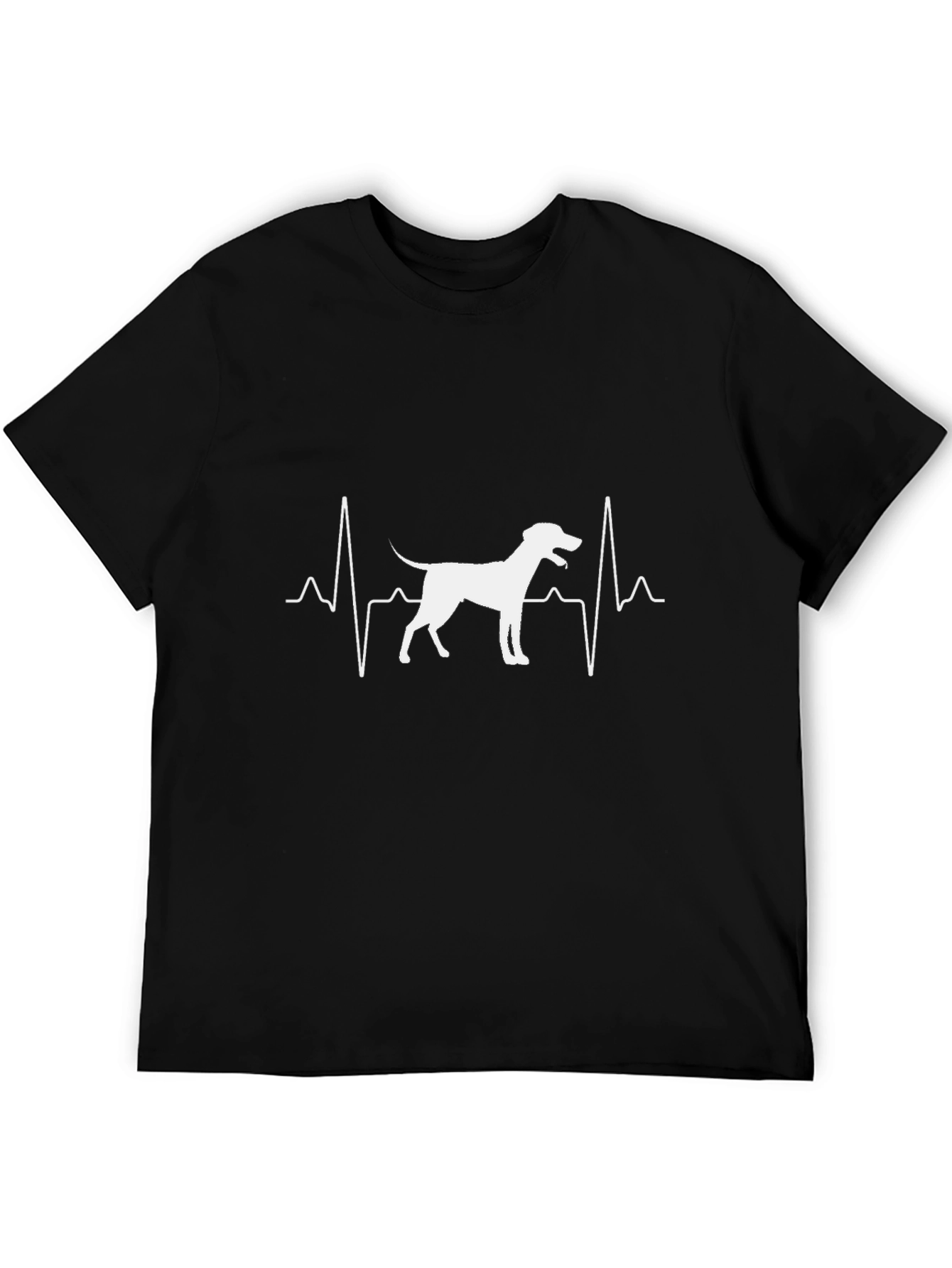 Dog Heartbeat T-Shirt - Pet Lover Tee