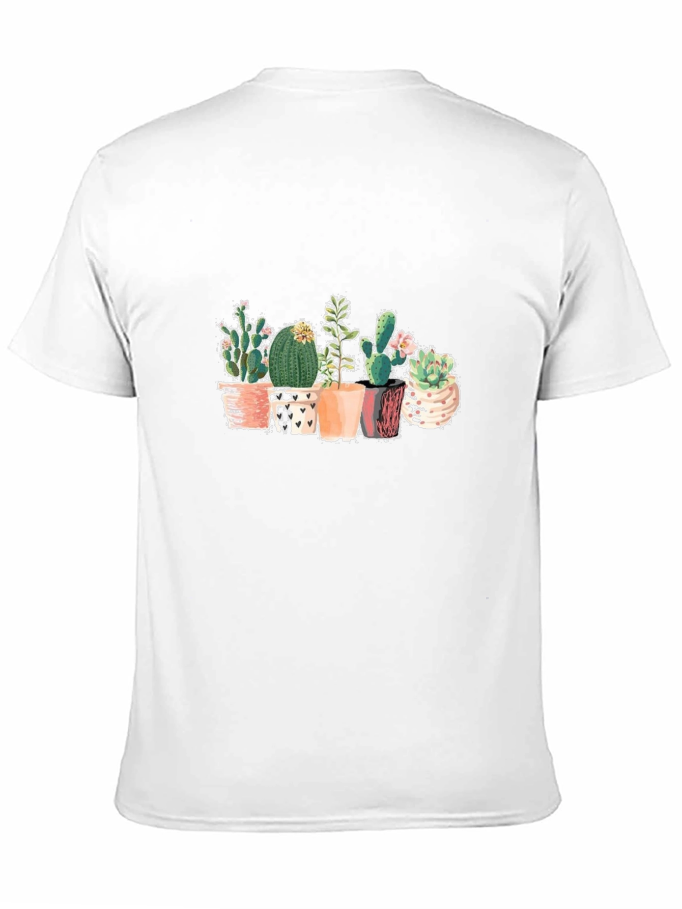 Cactus Graphic Black T-Shirt